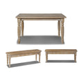 Valerie Table & Bench Dining Set (3-Piece)
