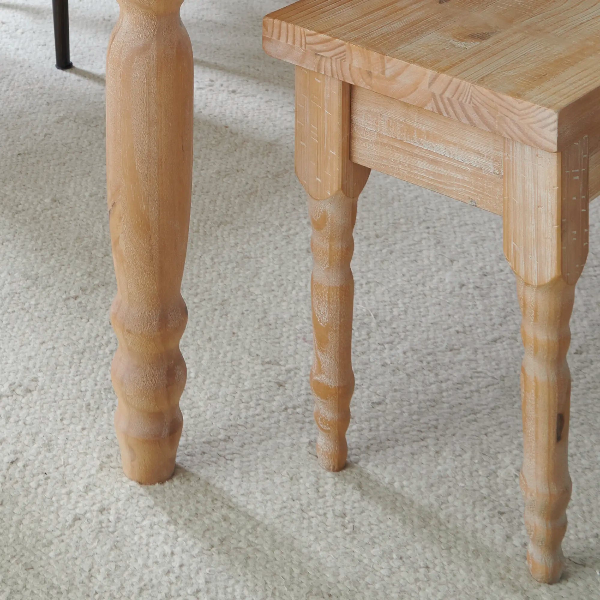 Valerie Solid Wood Bench