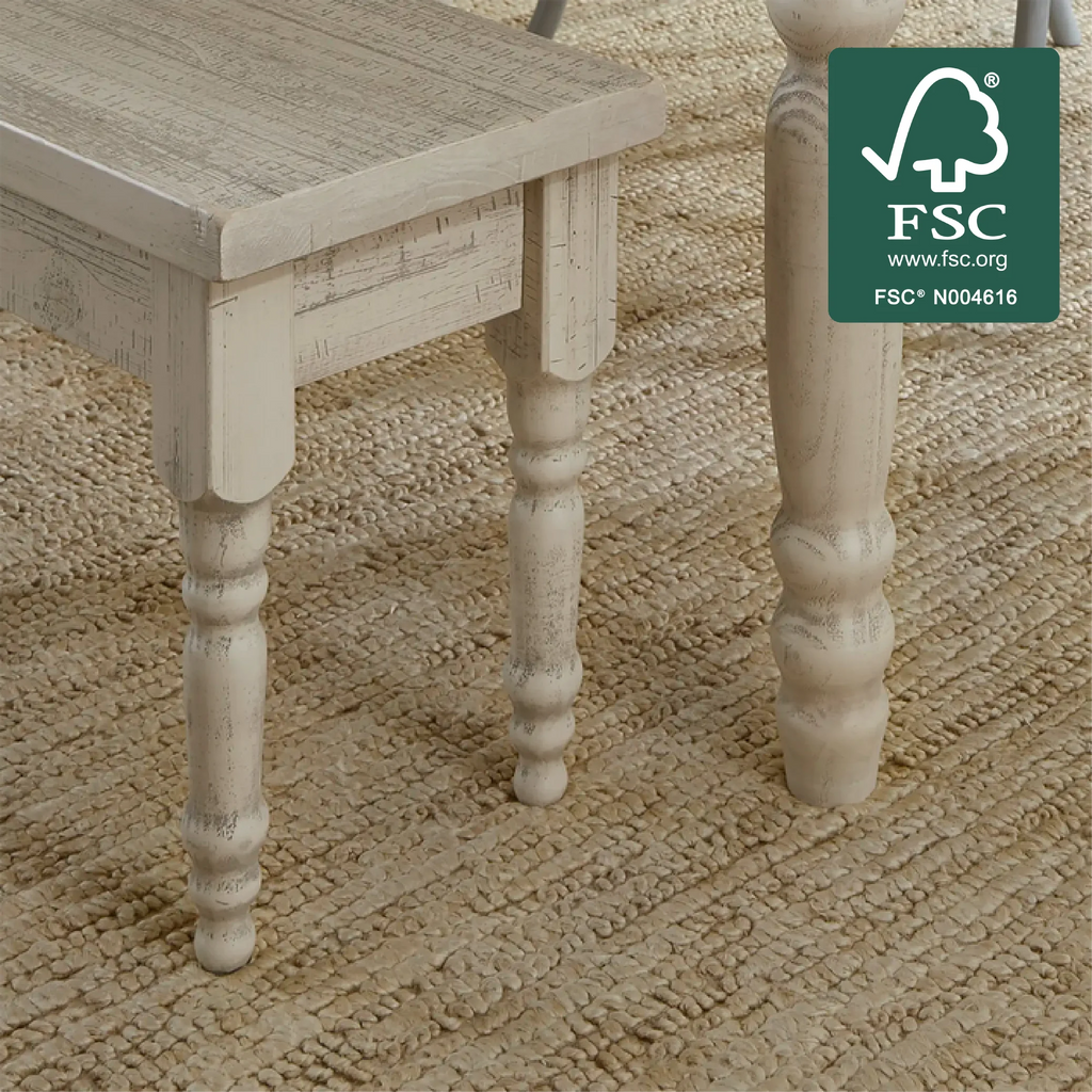 Valerie Solid Wood Bench