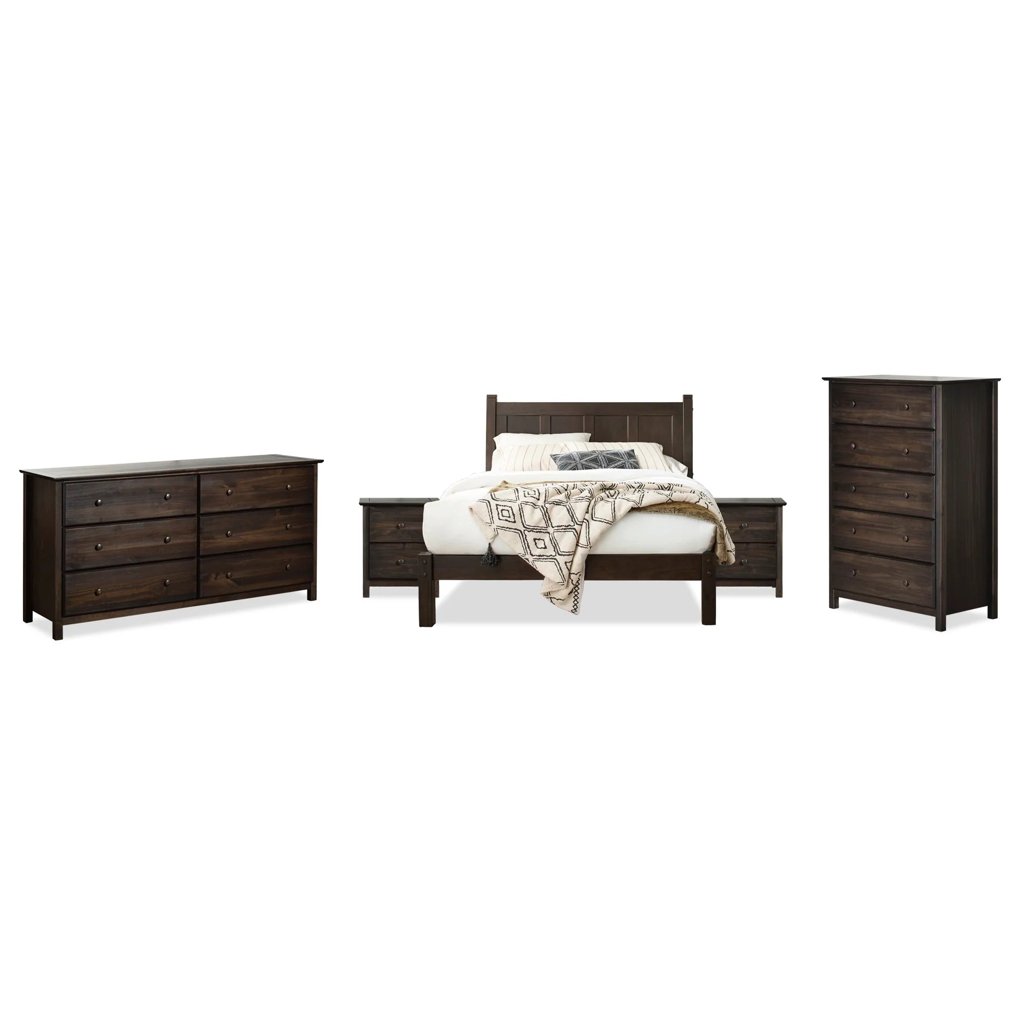 Shaker Bedroom Set (5-Piece)