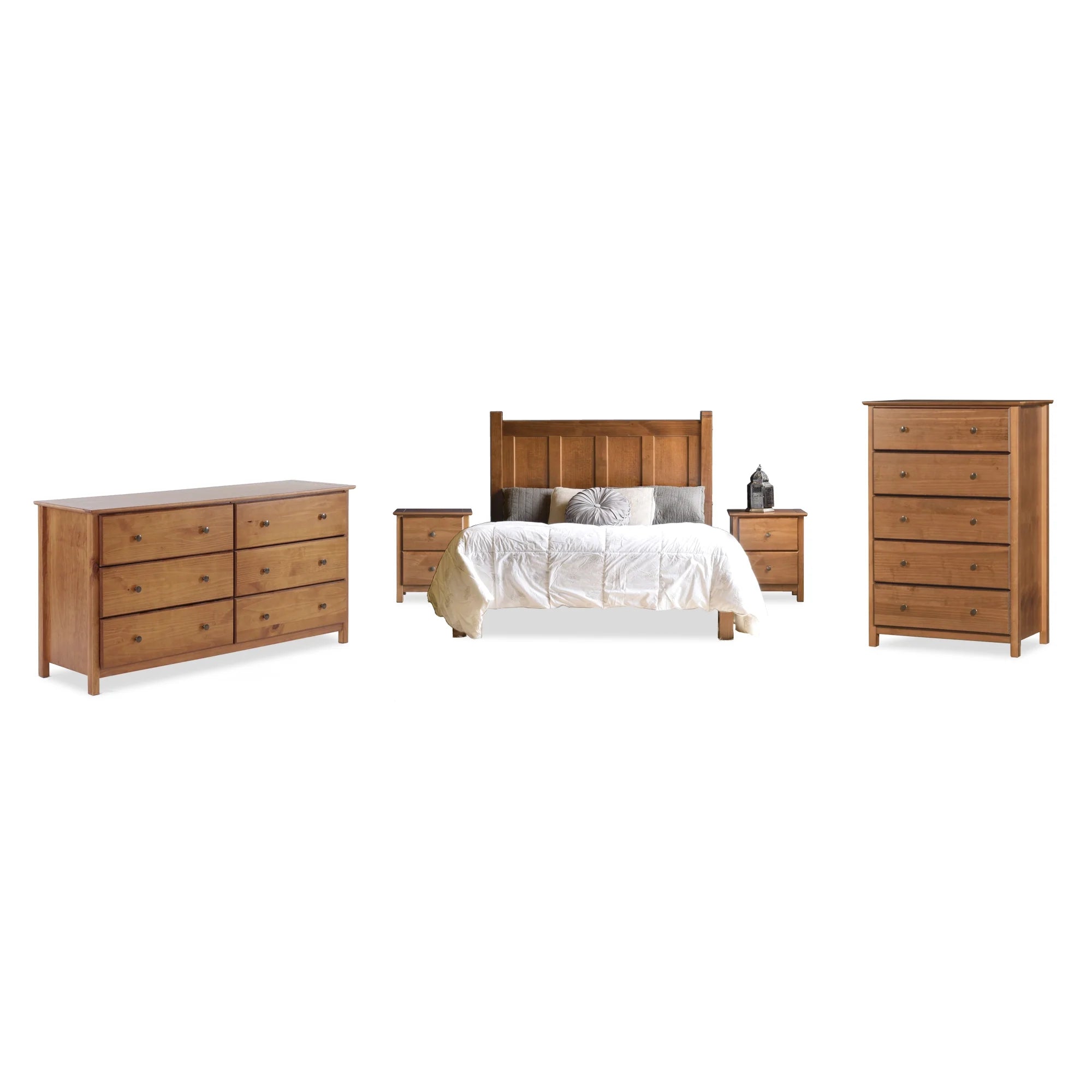 Shaker Bedroom Set (5-Piece)