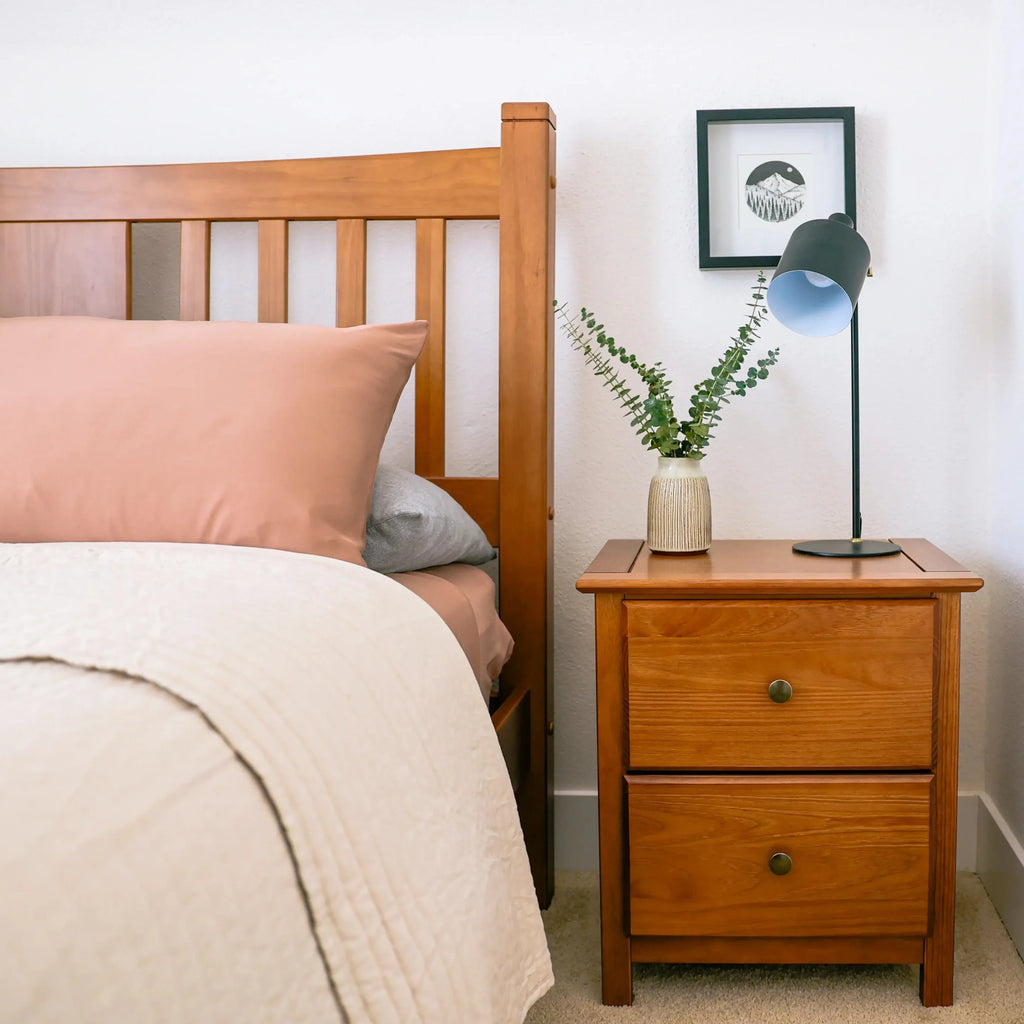 Shaker 2-Drawer Nightstand