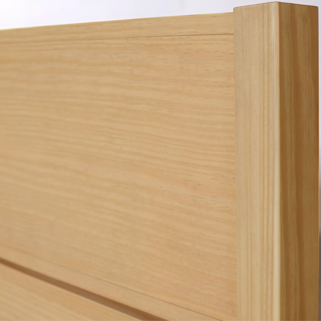 Mid Century Panel Bed