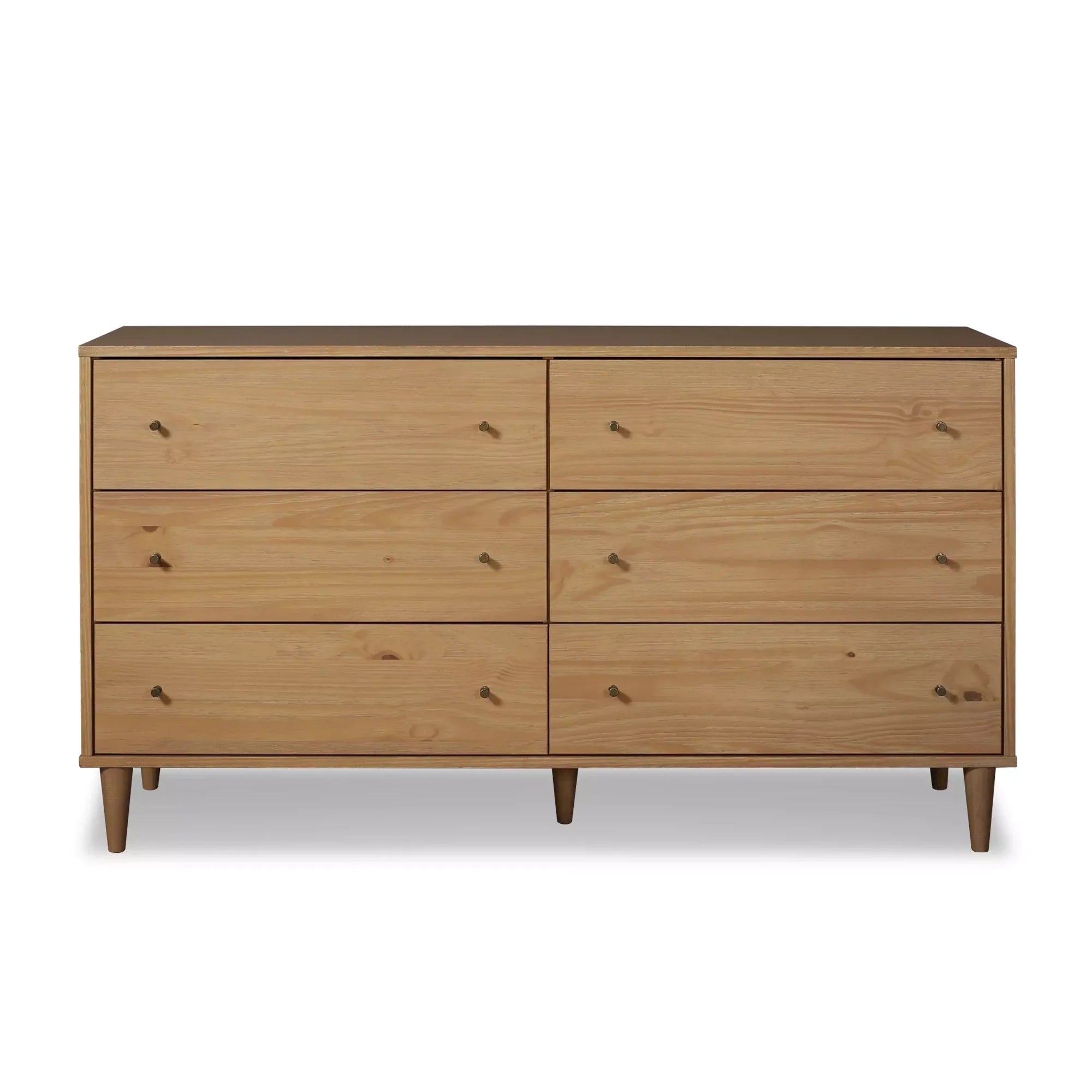 Mid Century 6-Drawer Dresser