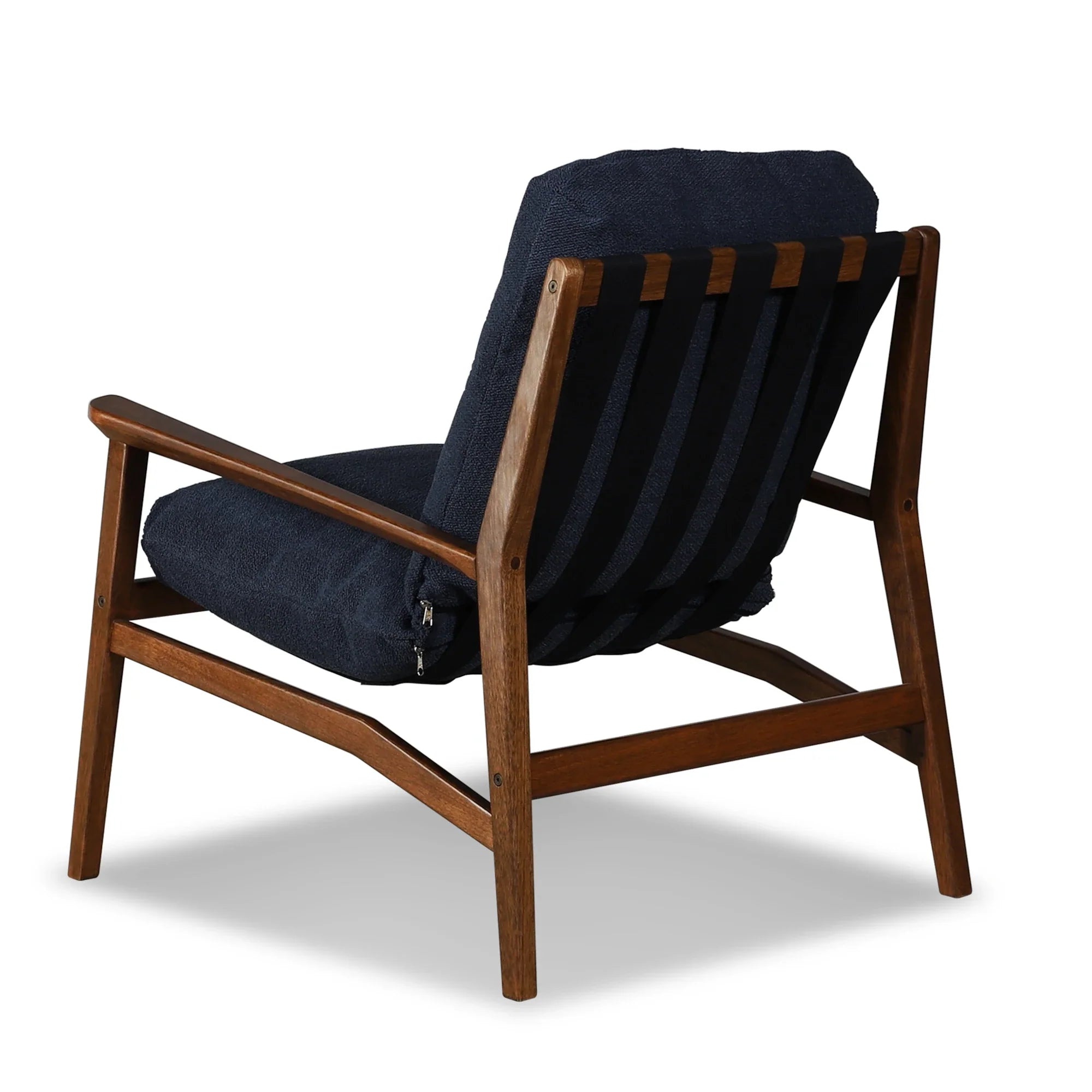 Mid Century Lounge Chair + Ottoman