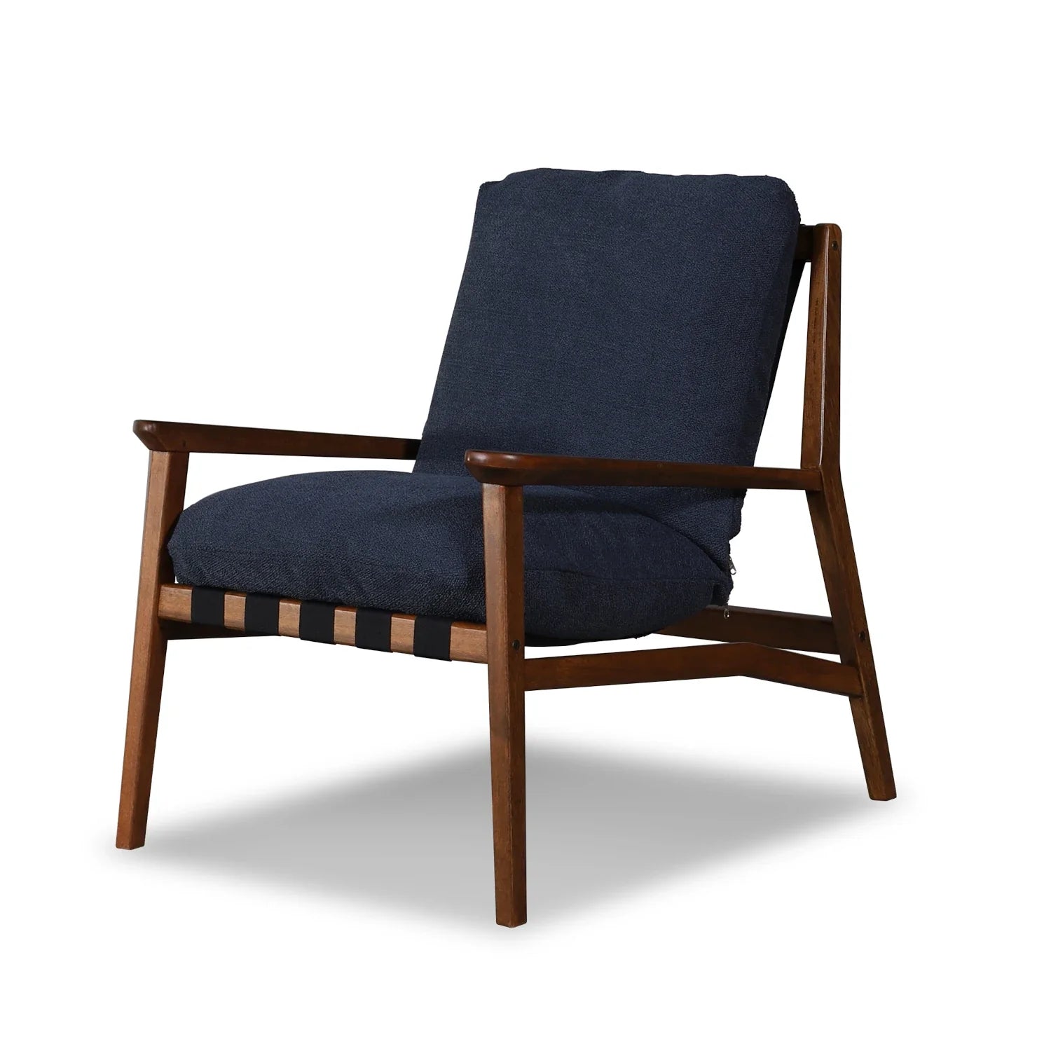 Mid Century Lounge Chair + Ottoman