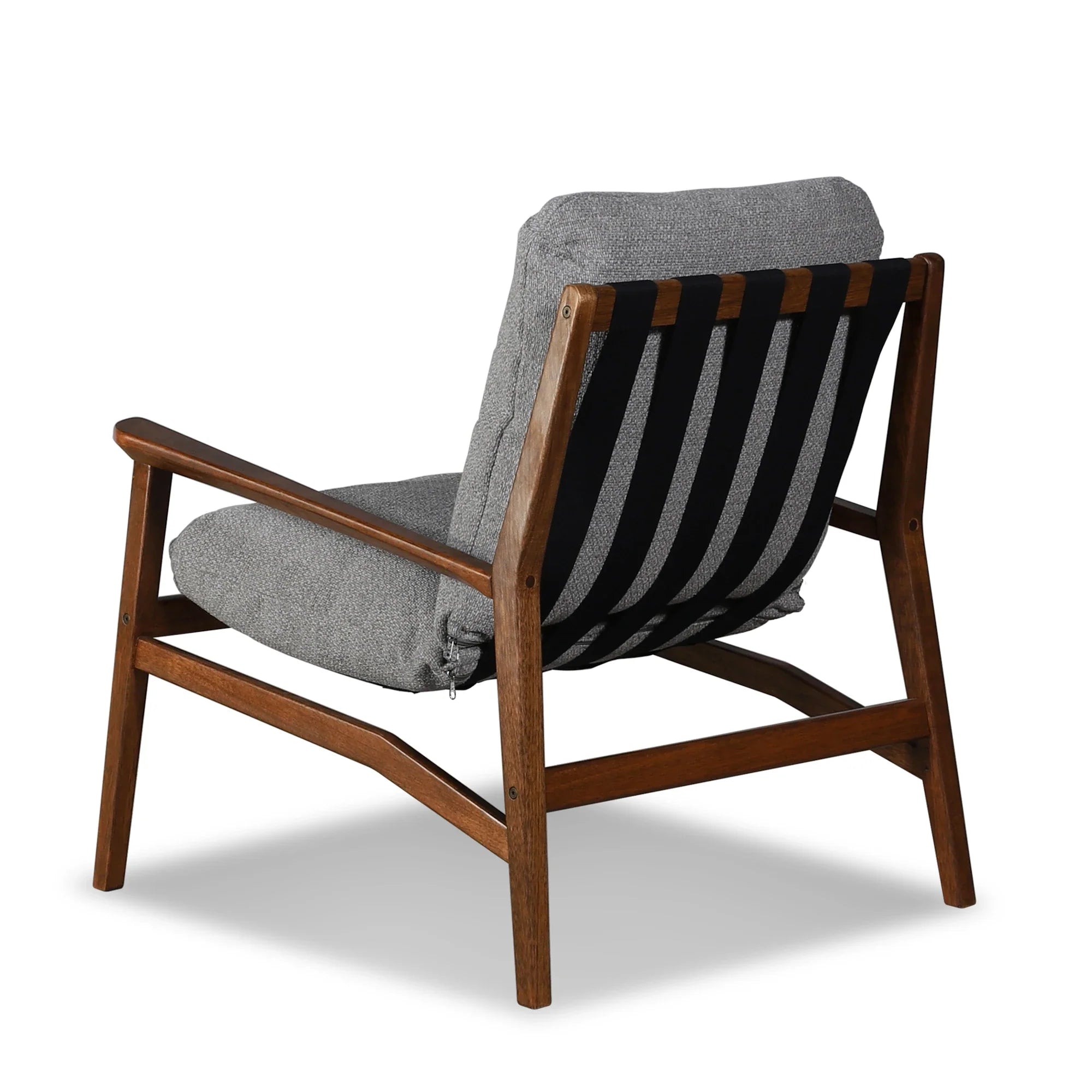 Mid Century Lounge Chair + Ottoman