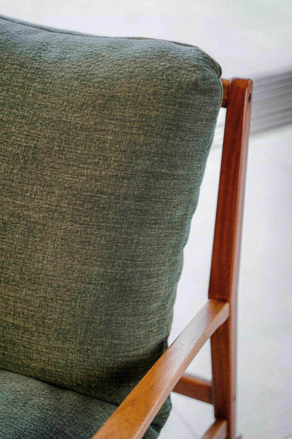 Mid Century Rocking Chair + Ottoman