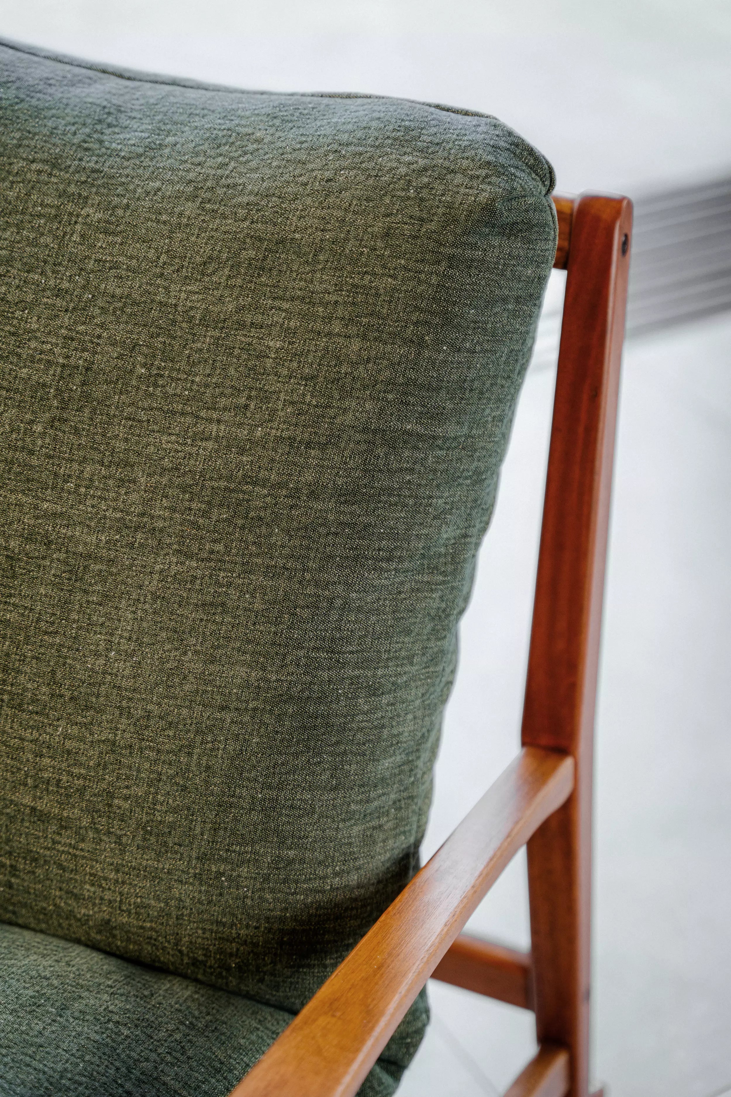 Mid Century Rocking Chair + Ottoman