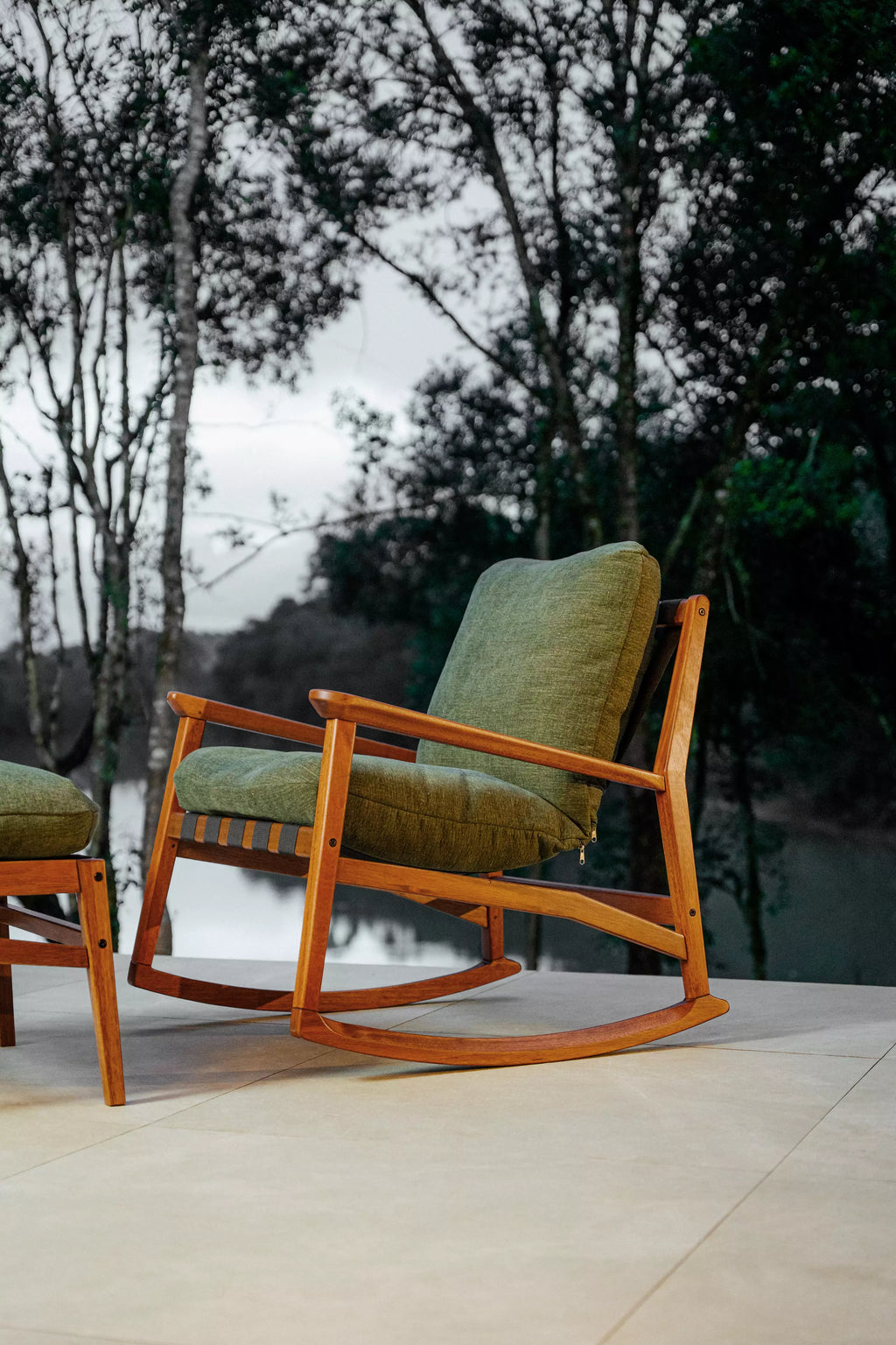 Mid Century Rocking Chair