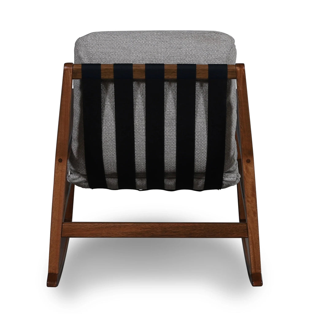 Mid Century Rocking Chair + Ottoman