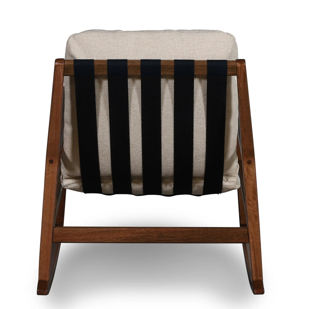 Mid Century Rocking Chair + Ottoman