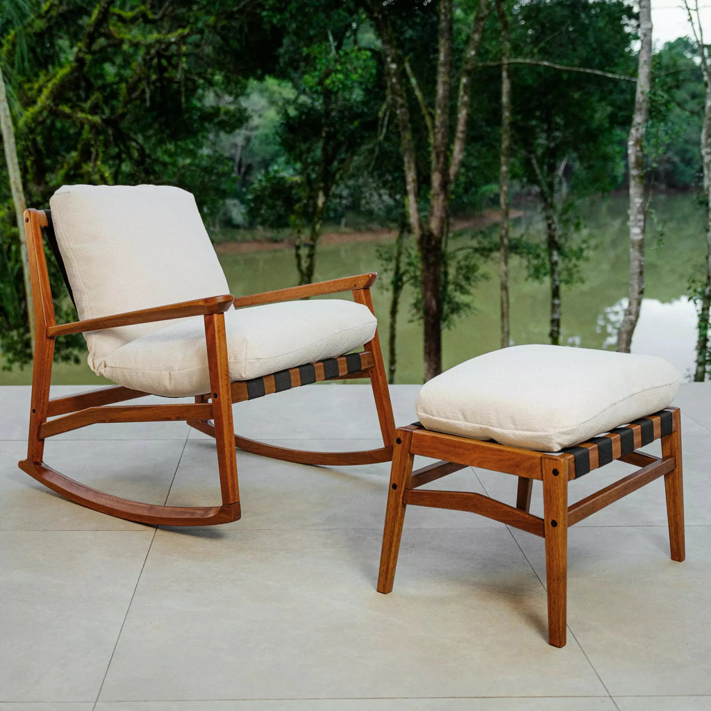 Mid Century Rocking Chair