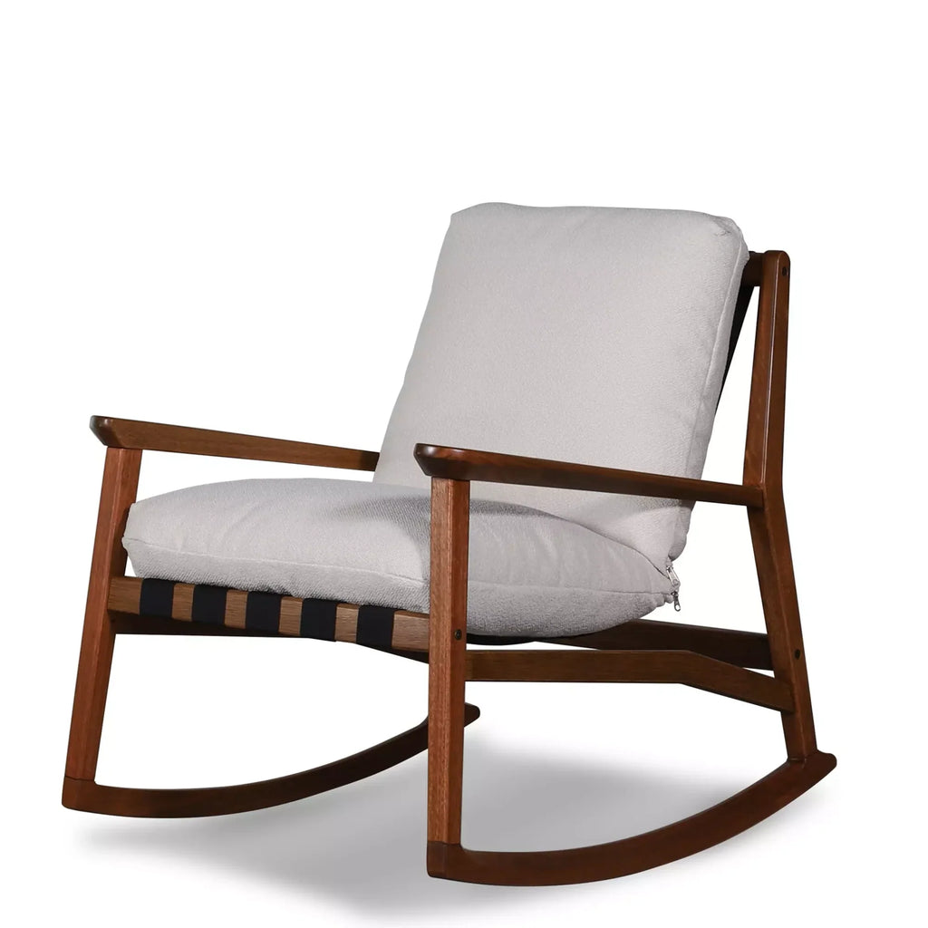 Mid Century Lounge Chair + Ottoman