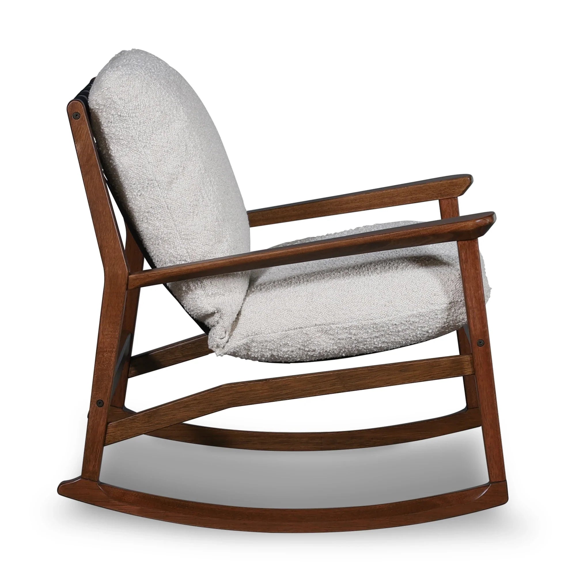 Mid Century Rocking Chair + Ottoman