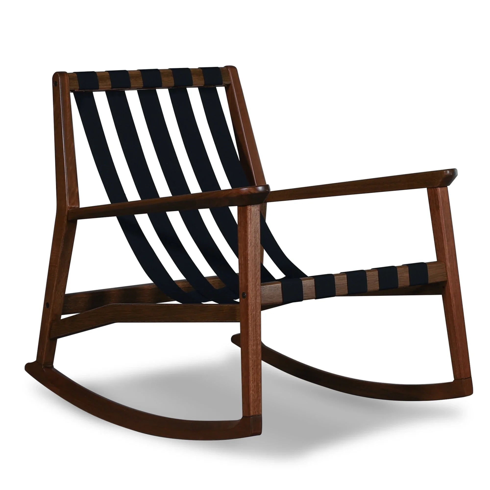 Mid Century Rocking Chair + Ottoman