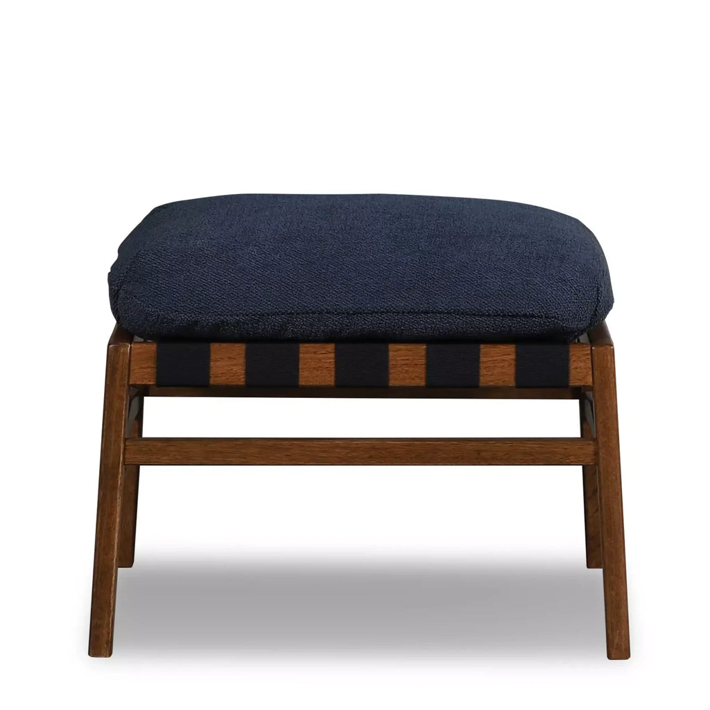 Mid Century Lounge Chair + Ottoman