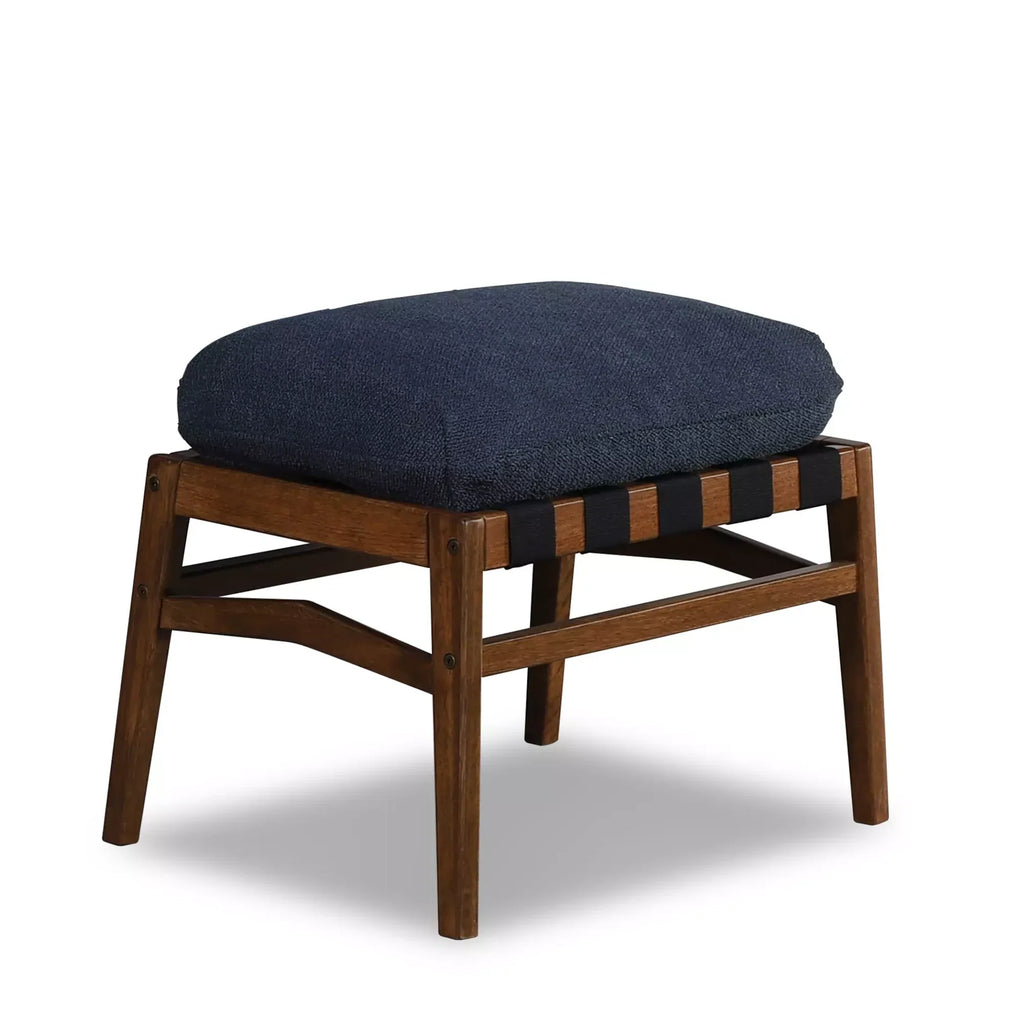 Mid Century Lounge Chair + Ottoman