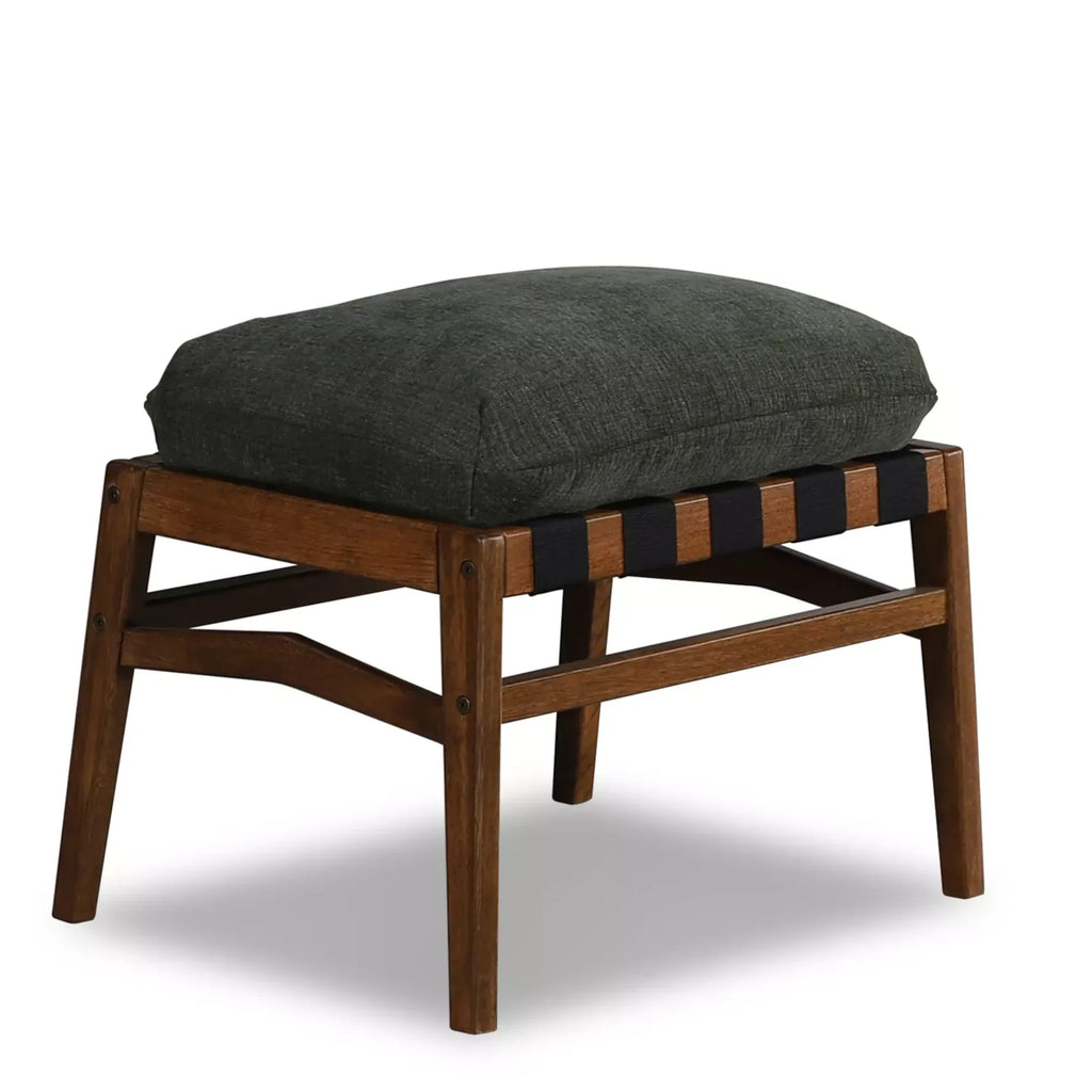 Mid Century Lounge Chair + Ottoman