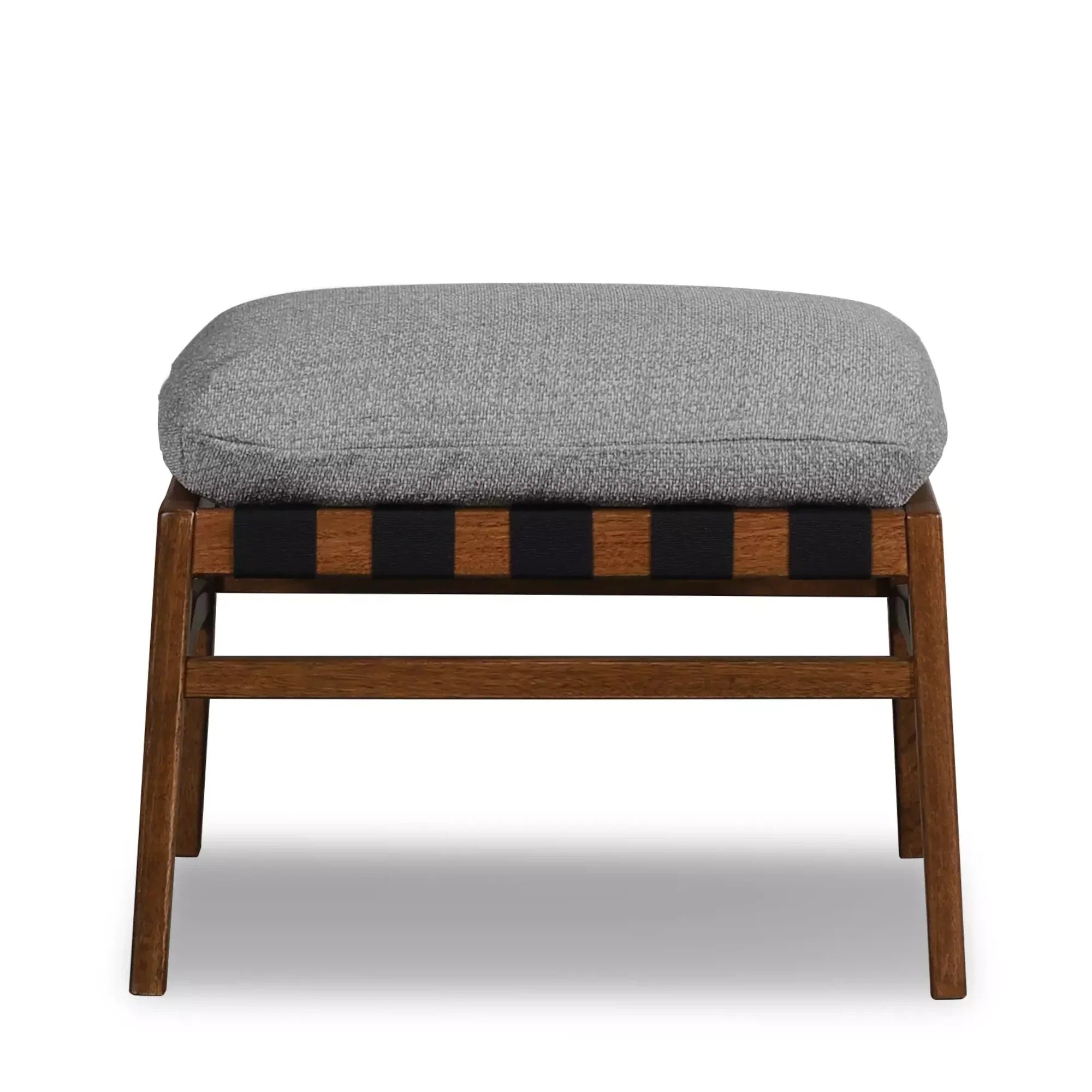 Mid Century Lounge Chair + Ottoman