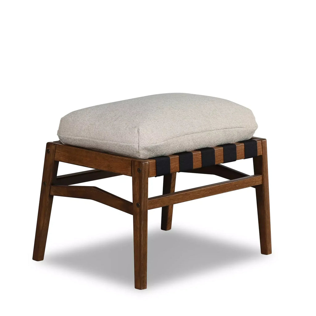 Mid Century Rocking Chair + Ottoman