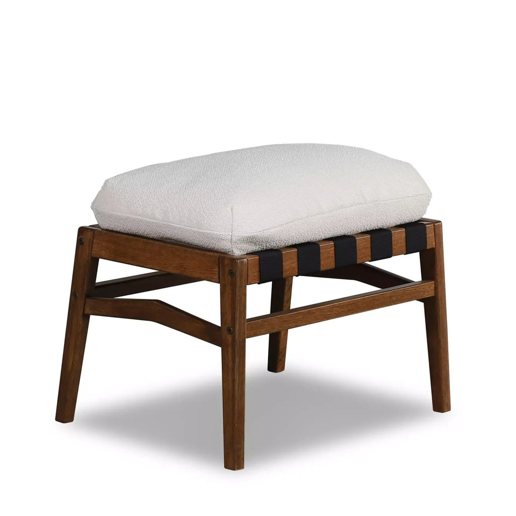 Mid Century Lounge Chair + Ottoman