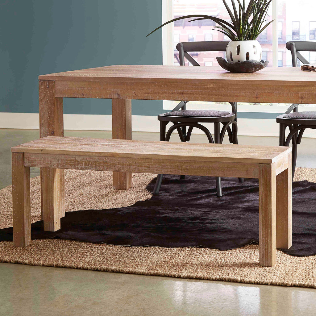 Montauk Solid Wood Dining Set (3-Piece)