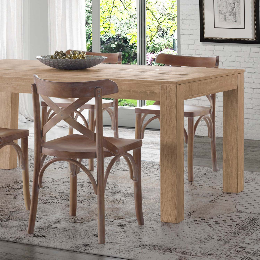 Montauk Solid Wood Dining Set (3-Piece)