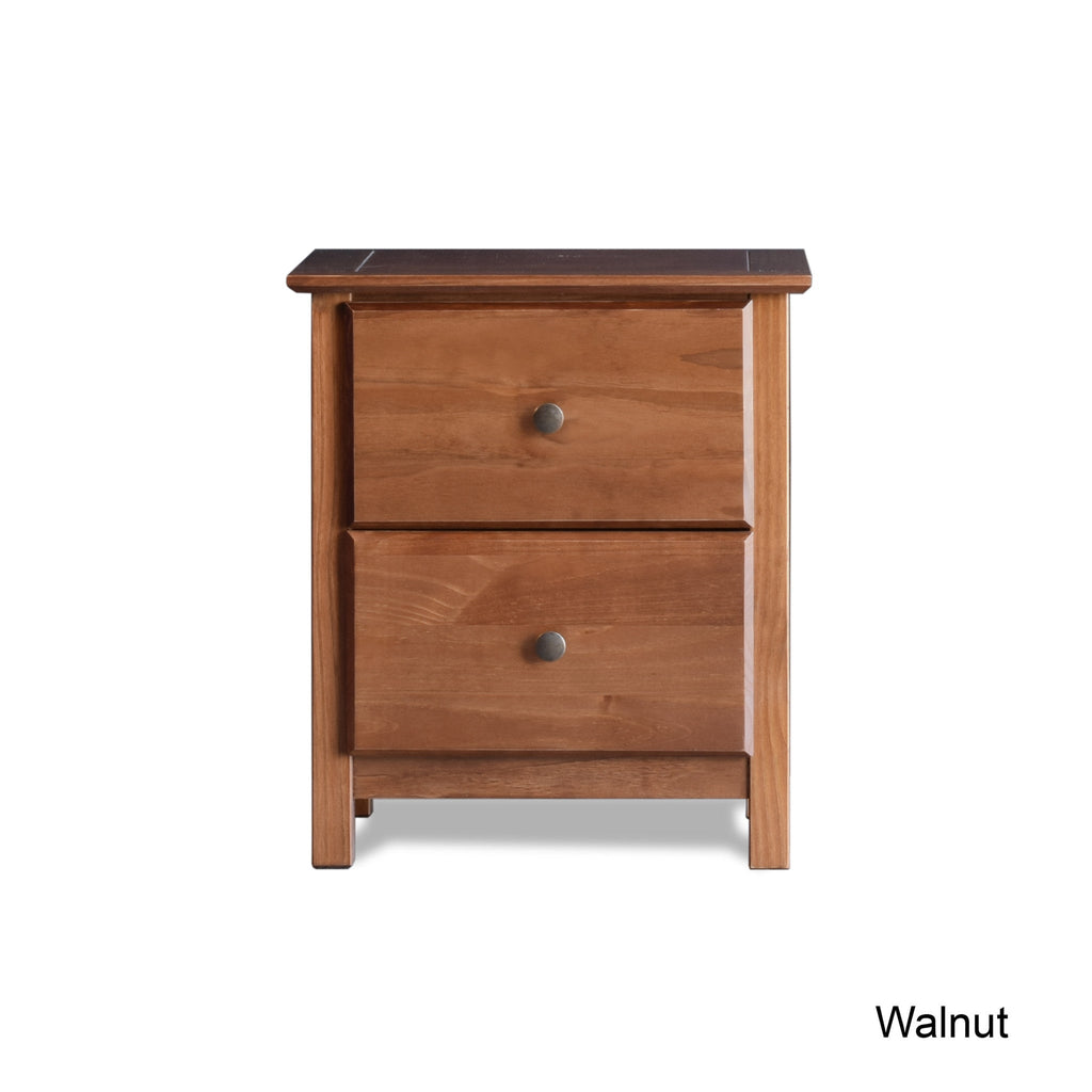 Shaker 2-Drawer Nightstand