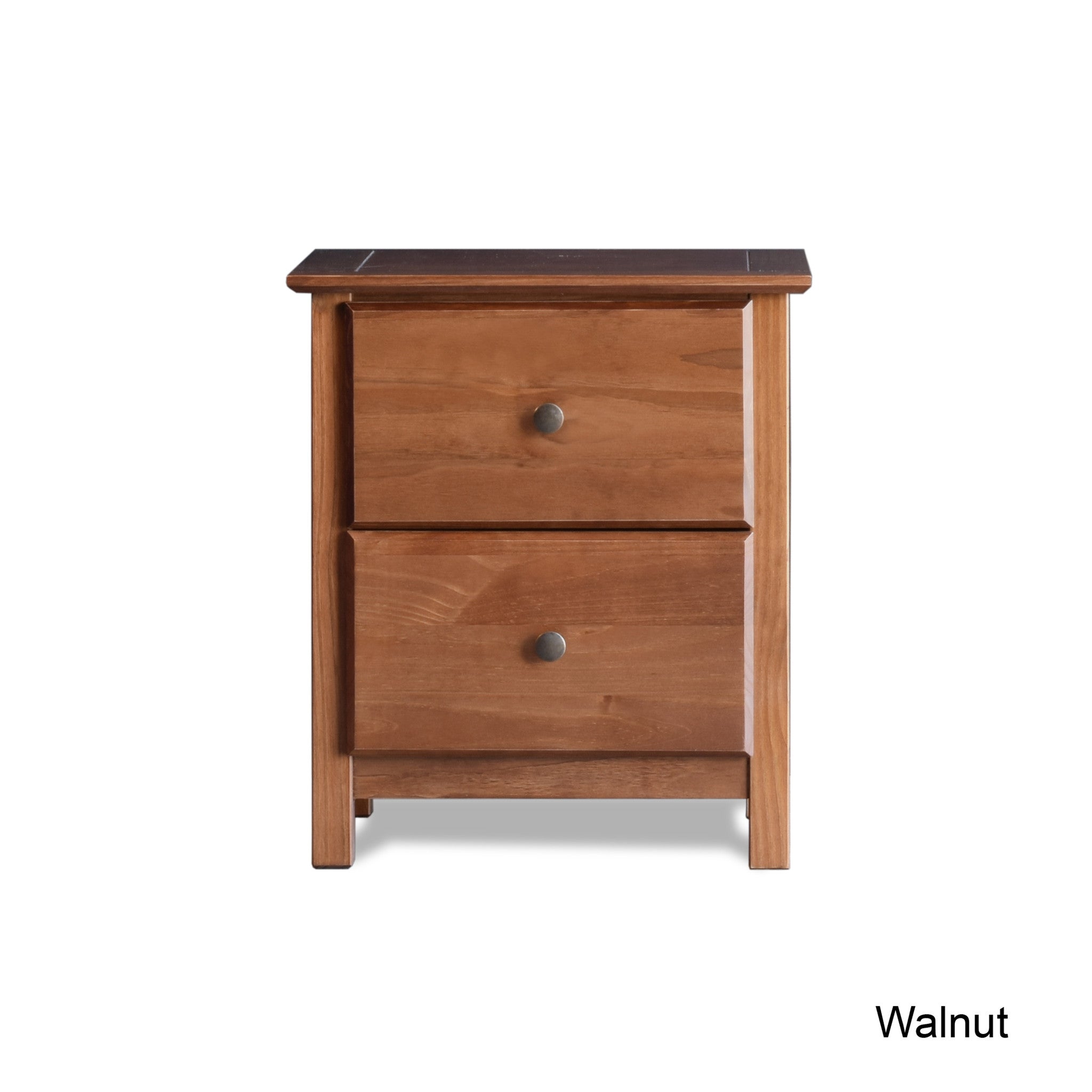 Shaker 2-Drawer Nightstand