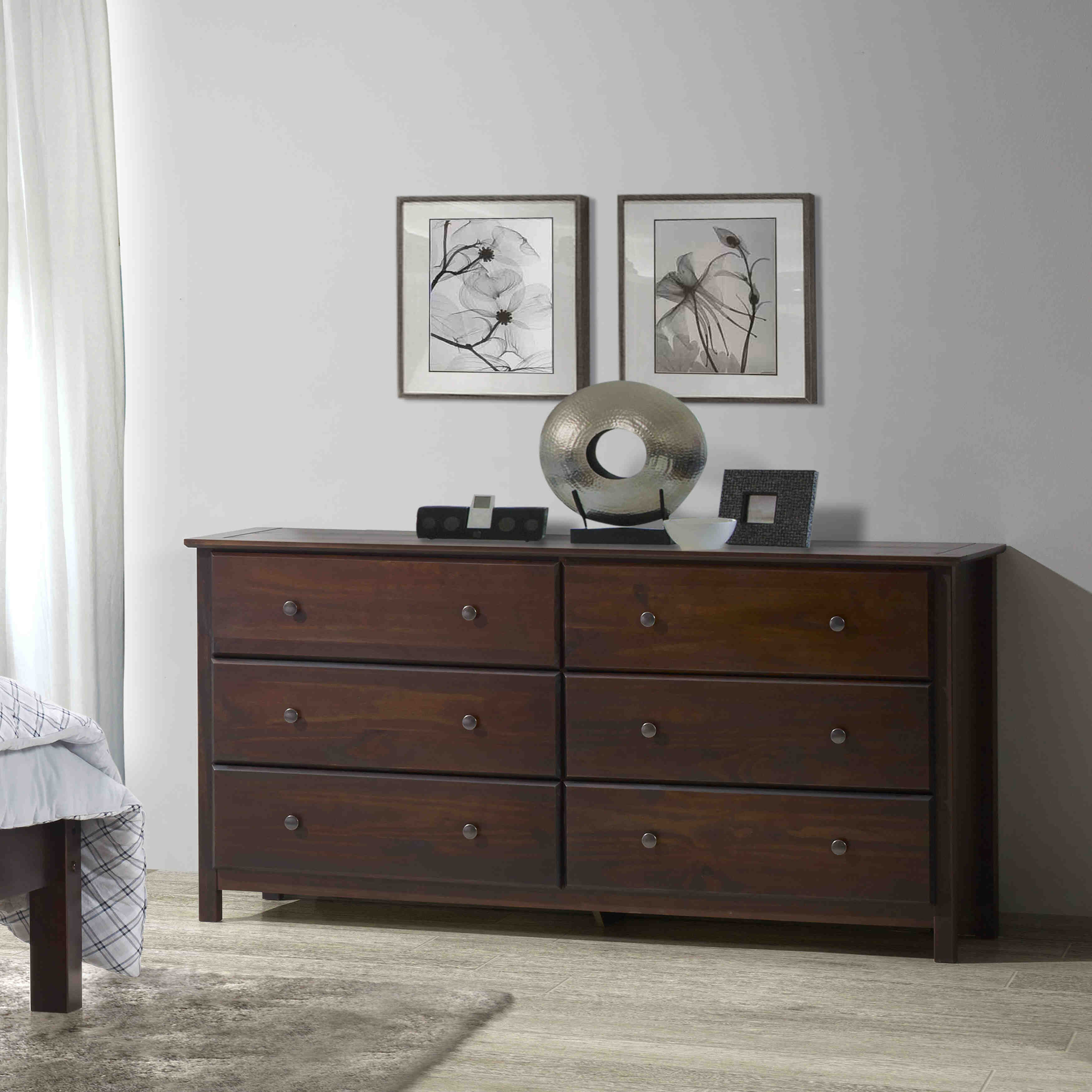 Shaker 6-Drawer Dresser