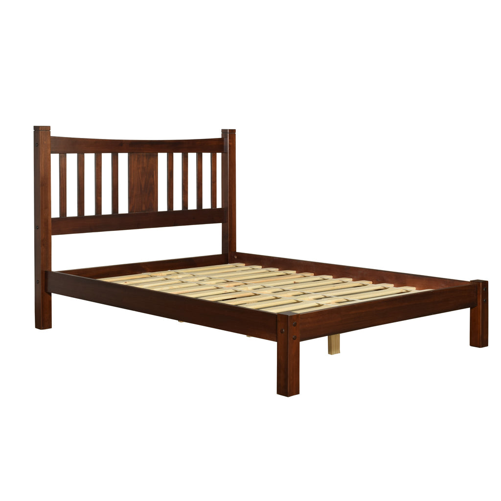 Shaker Slat Platform Bed