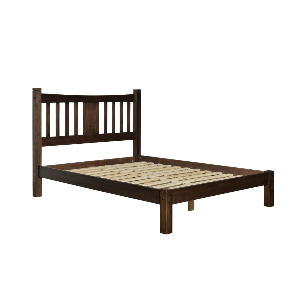 Shaker Slat Platform Bed