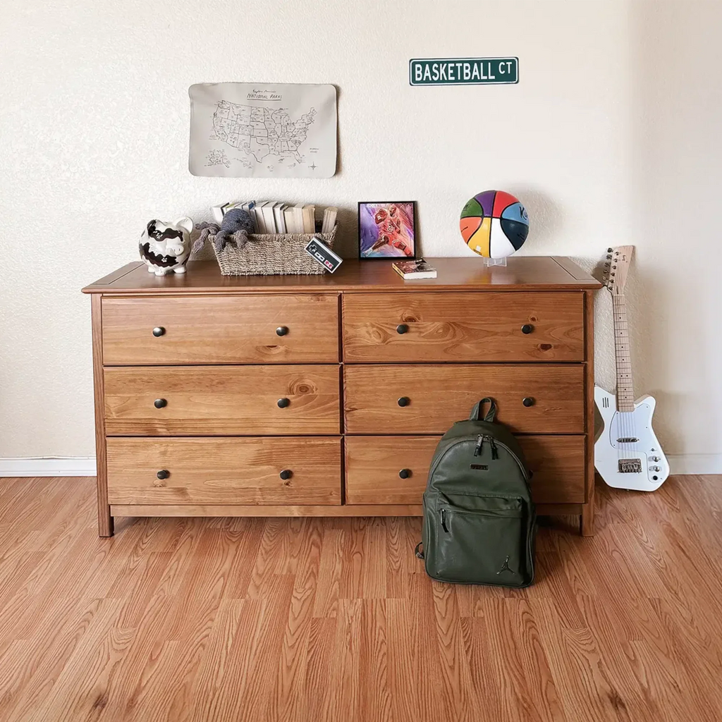 Shaker 6-Drawer Dresser