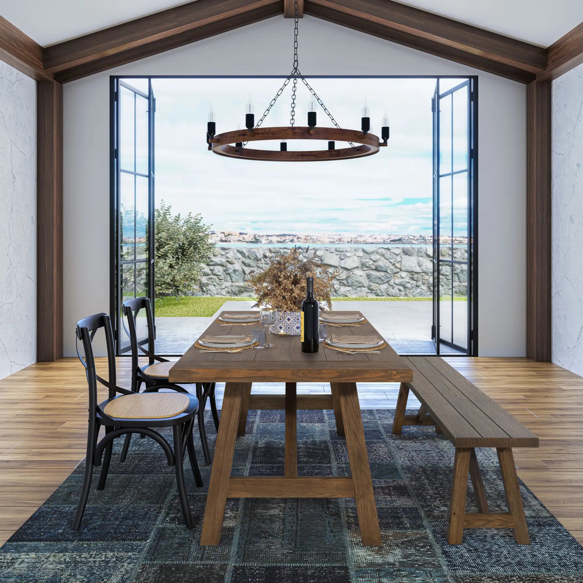 Cascais 72" Rectangular Dining Table