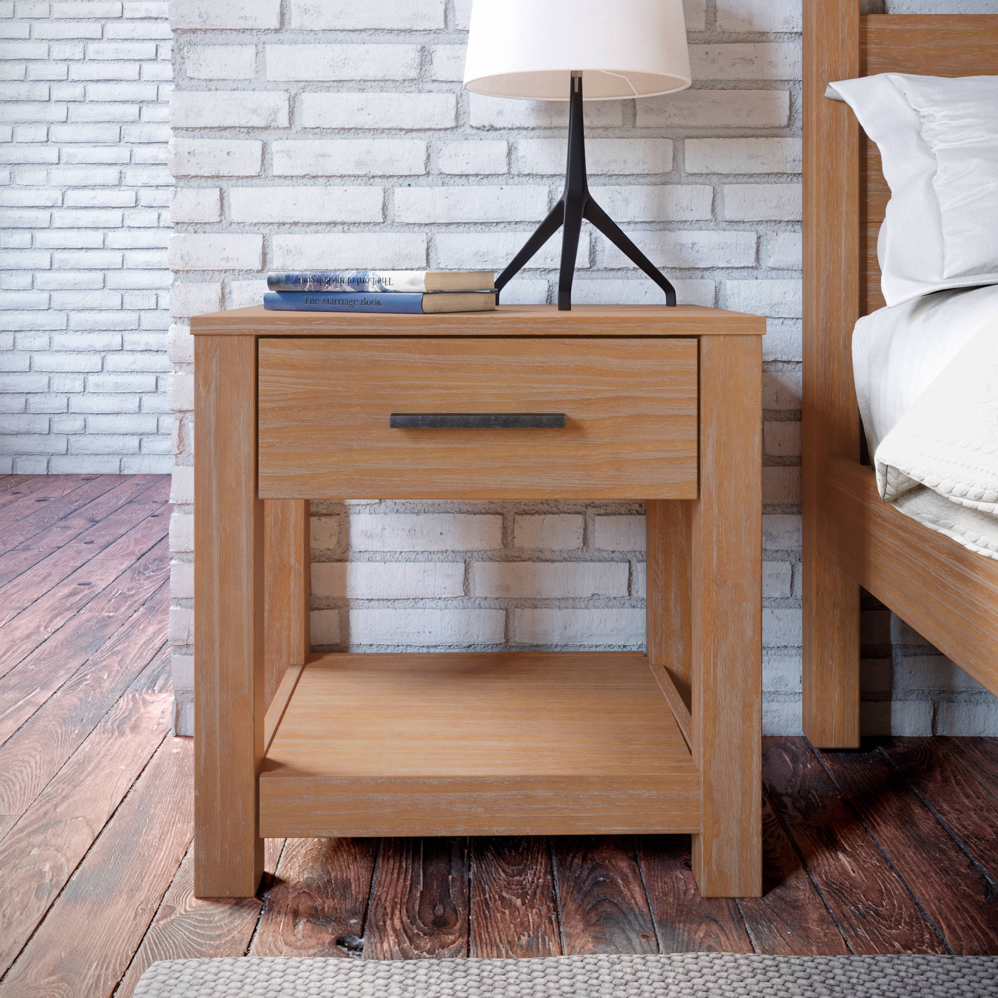 Loft One-Drawer Nightstand