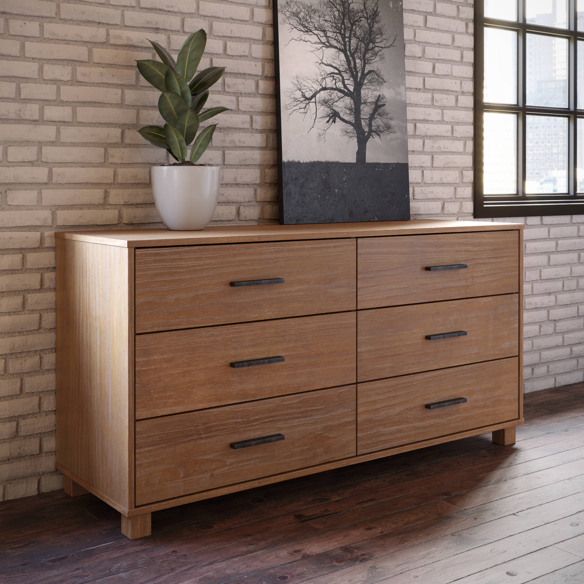 Loft 6-Drawer Dresser
