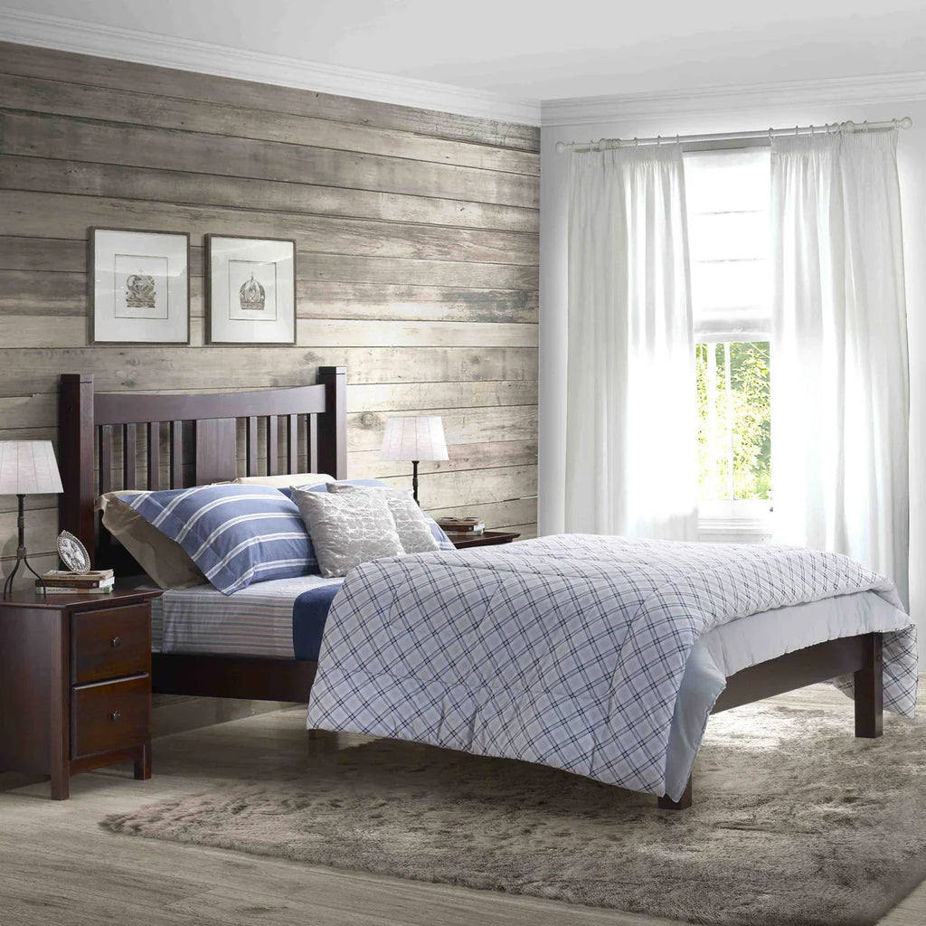 Shaker Slat Platform Bedroom Set (5-piece)