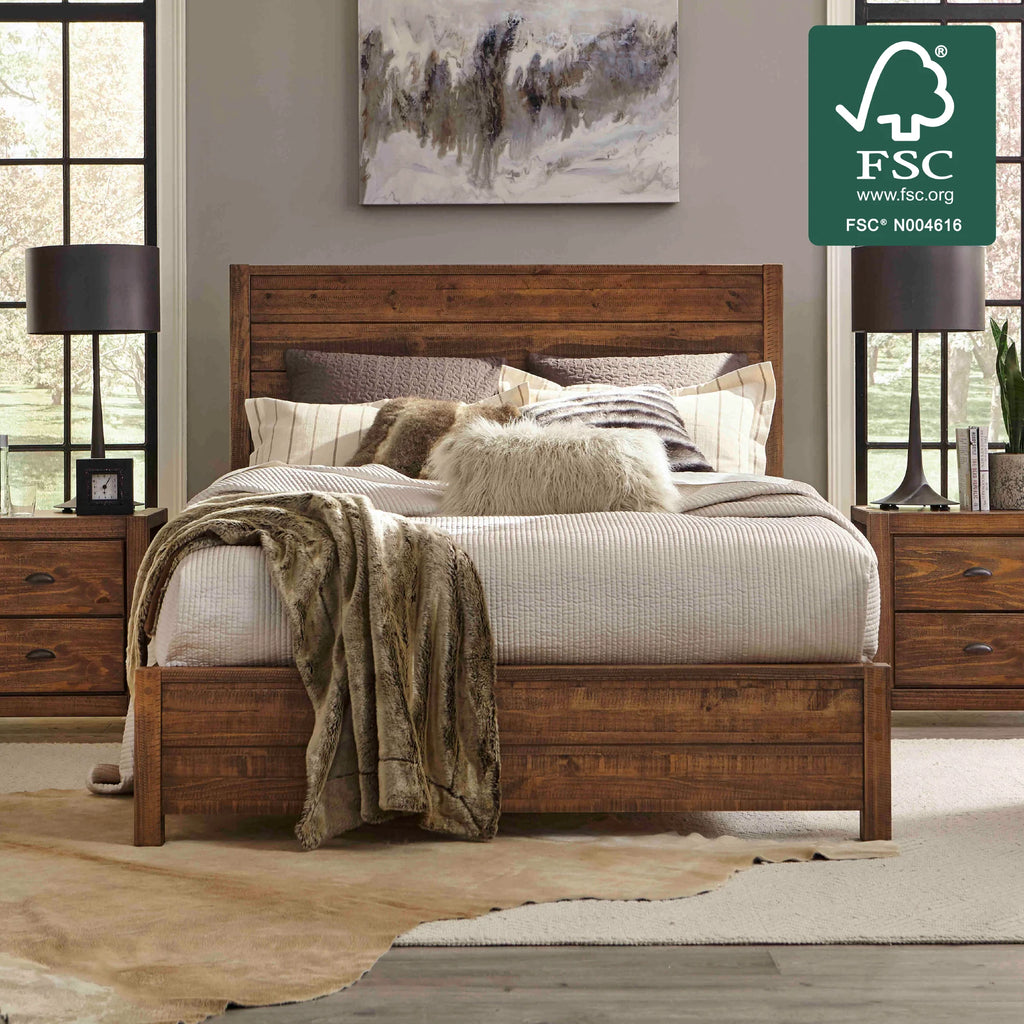 Montauk Solid Wood Bed