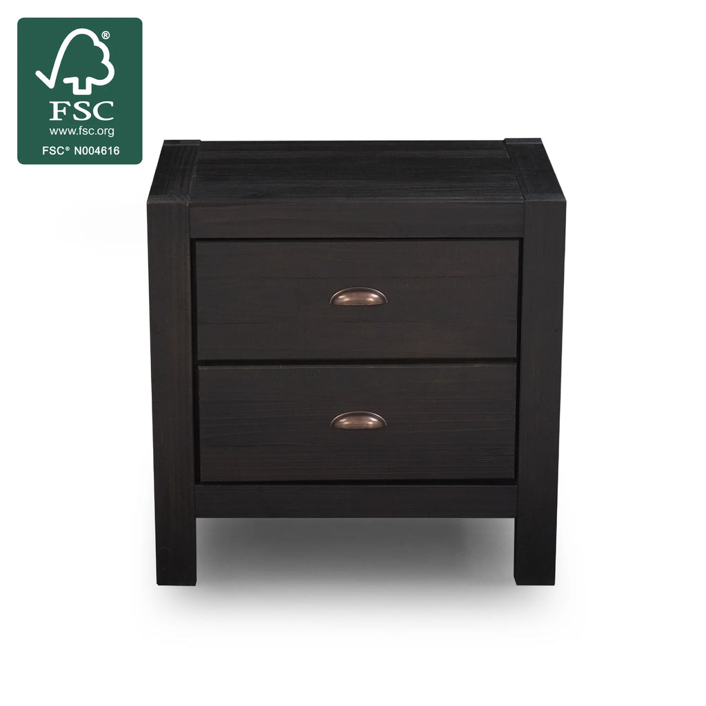 Montauk Two-Drawer Nightstand