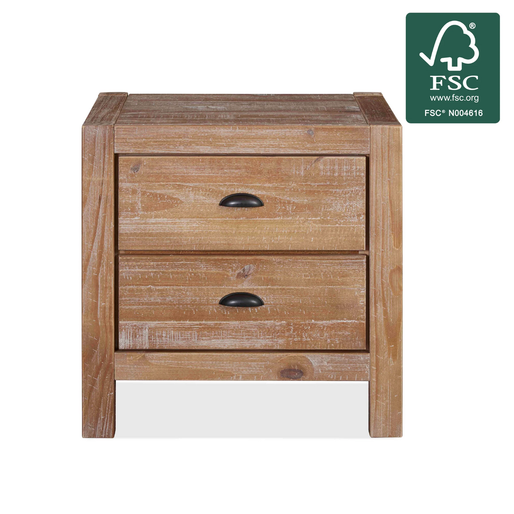 Montauk Two-Drawer Nightstand