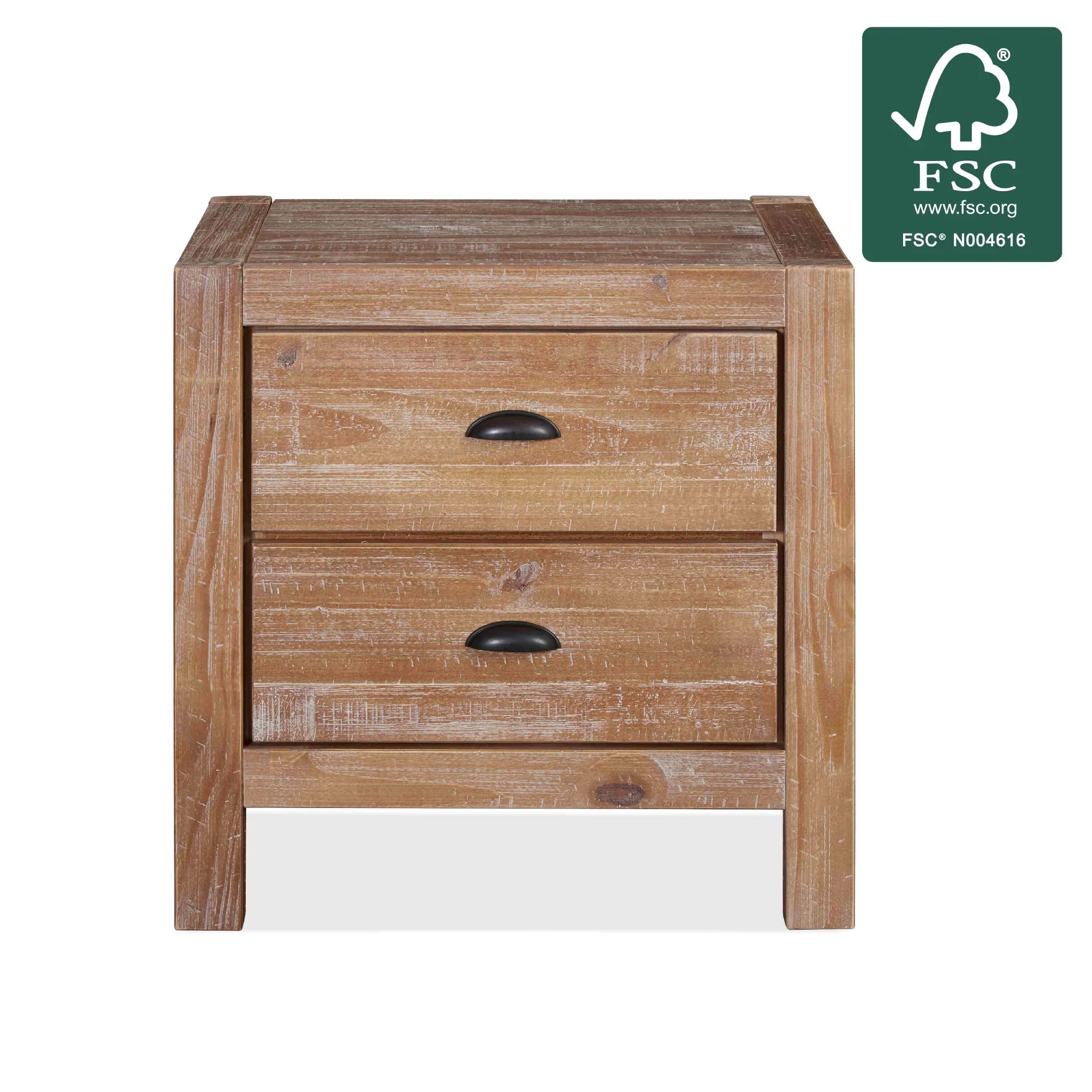 Montauk Two-Drawer Nightstand