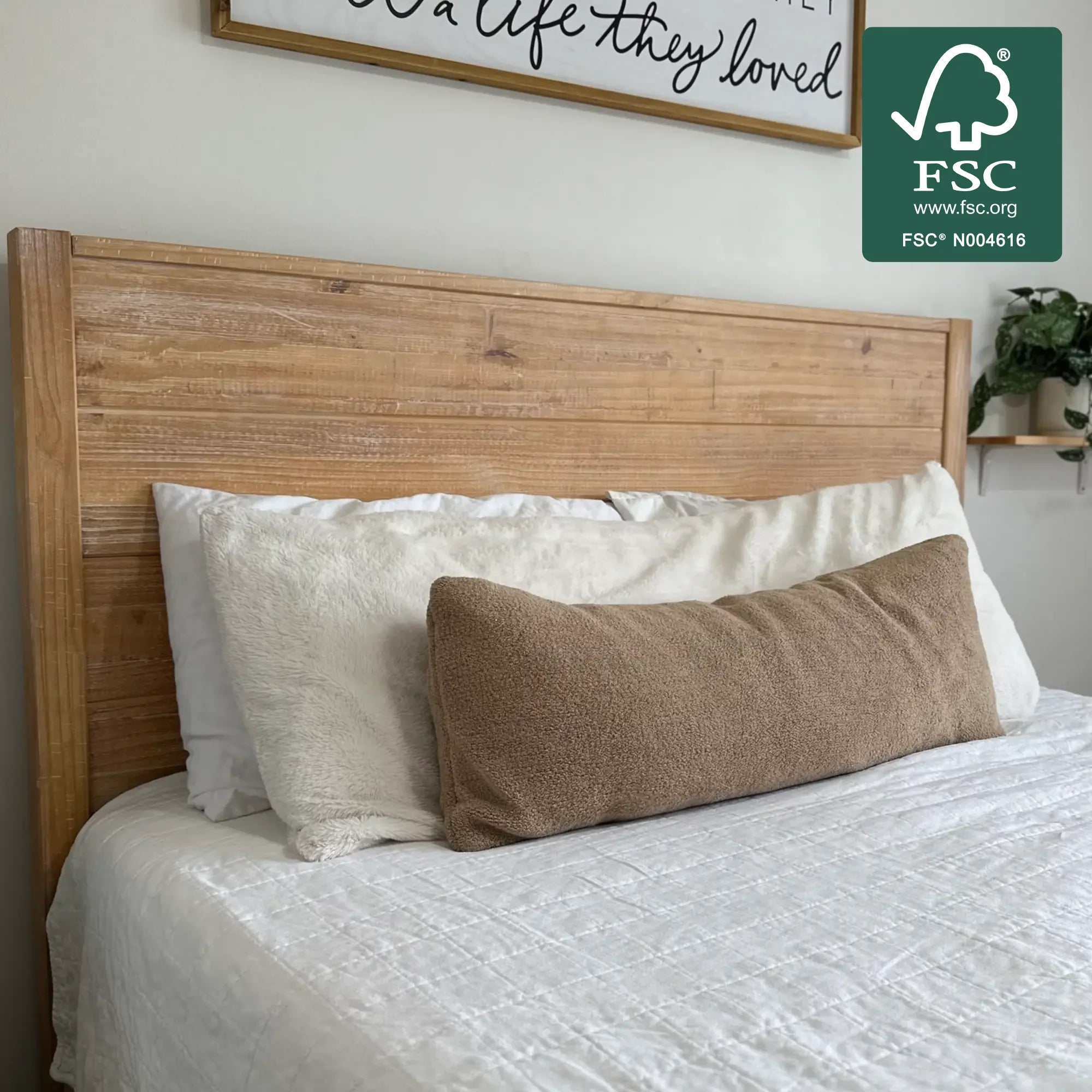 Montauk Solid Wood Bed