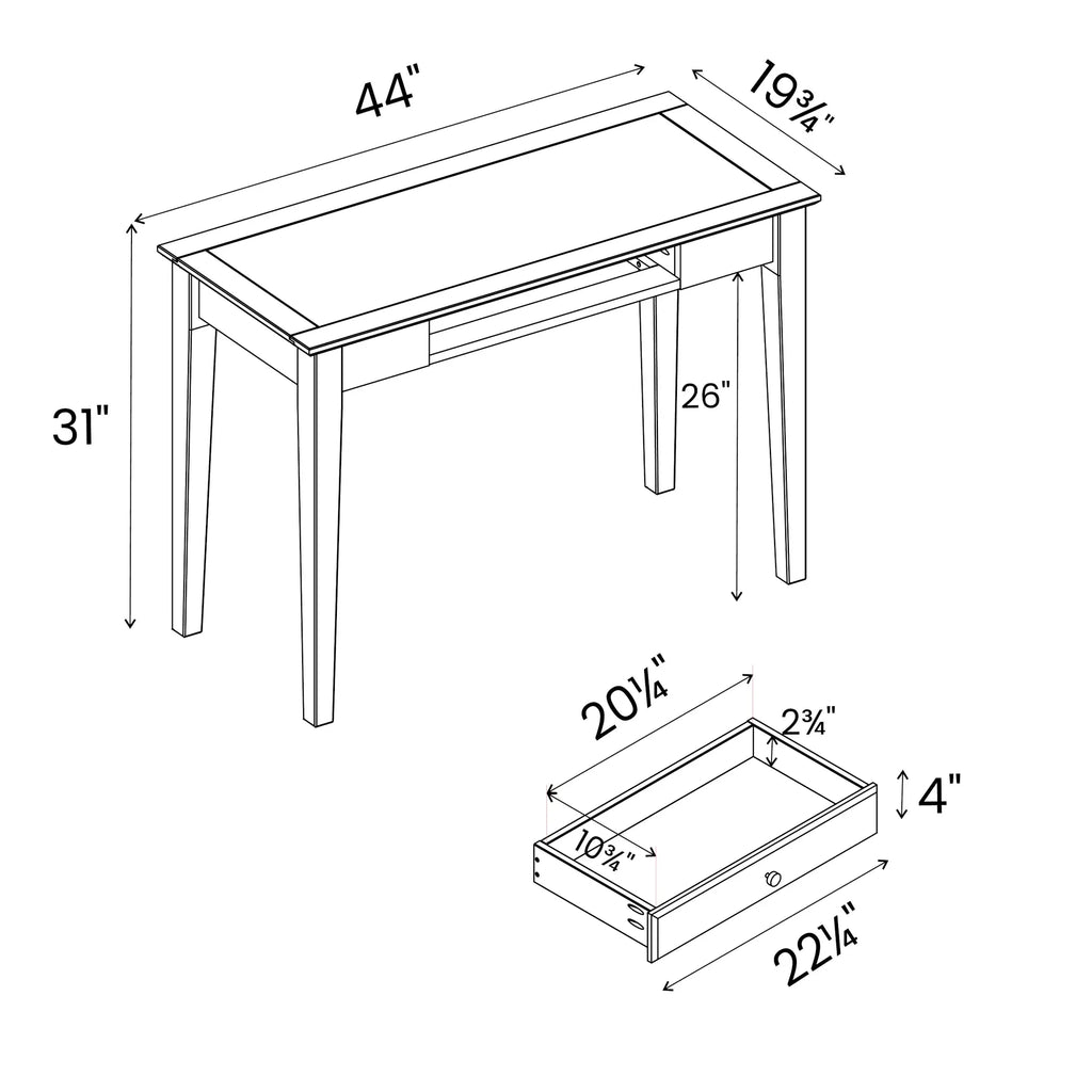 Greenport 44" Desk / Dressing Table