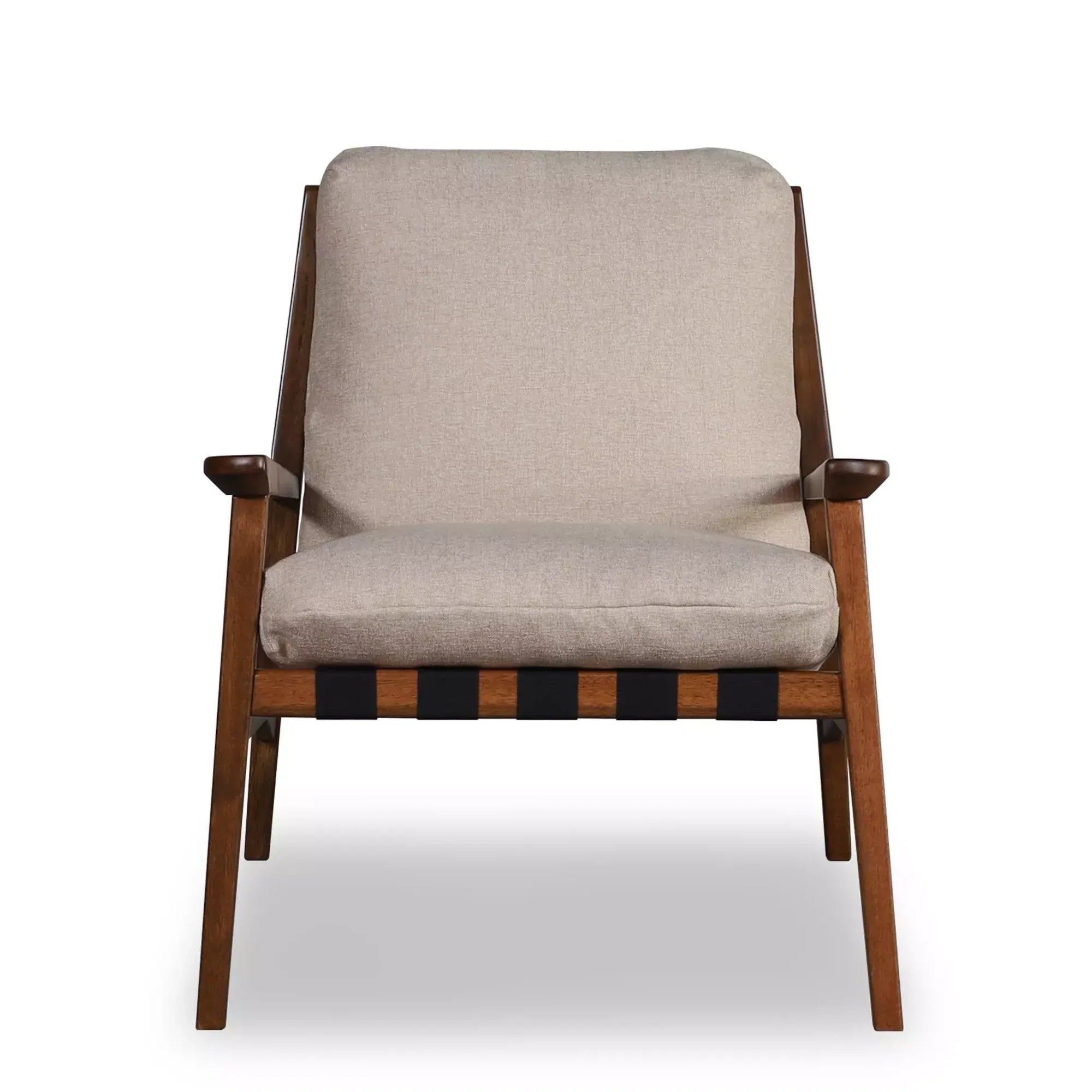 Mid Century Lounge Chair + Ottoman