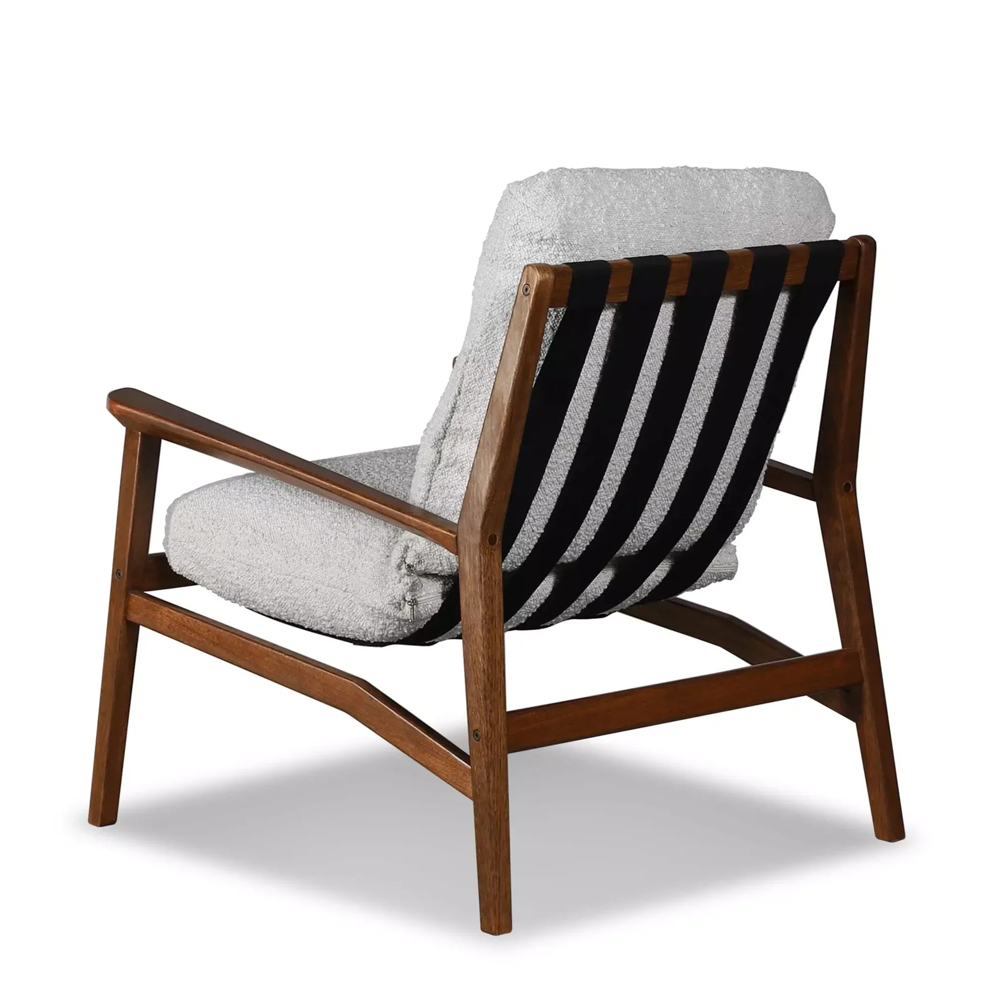 Mid Century Lounge Chair + Ottoman