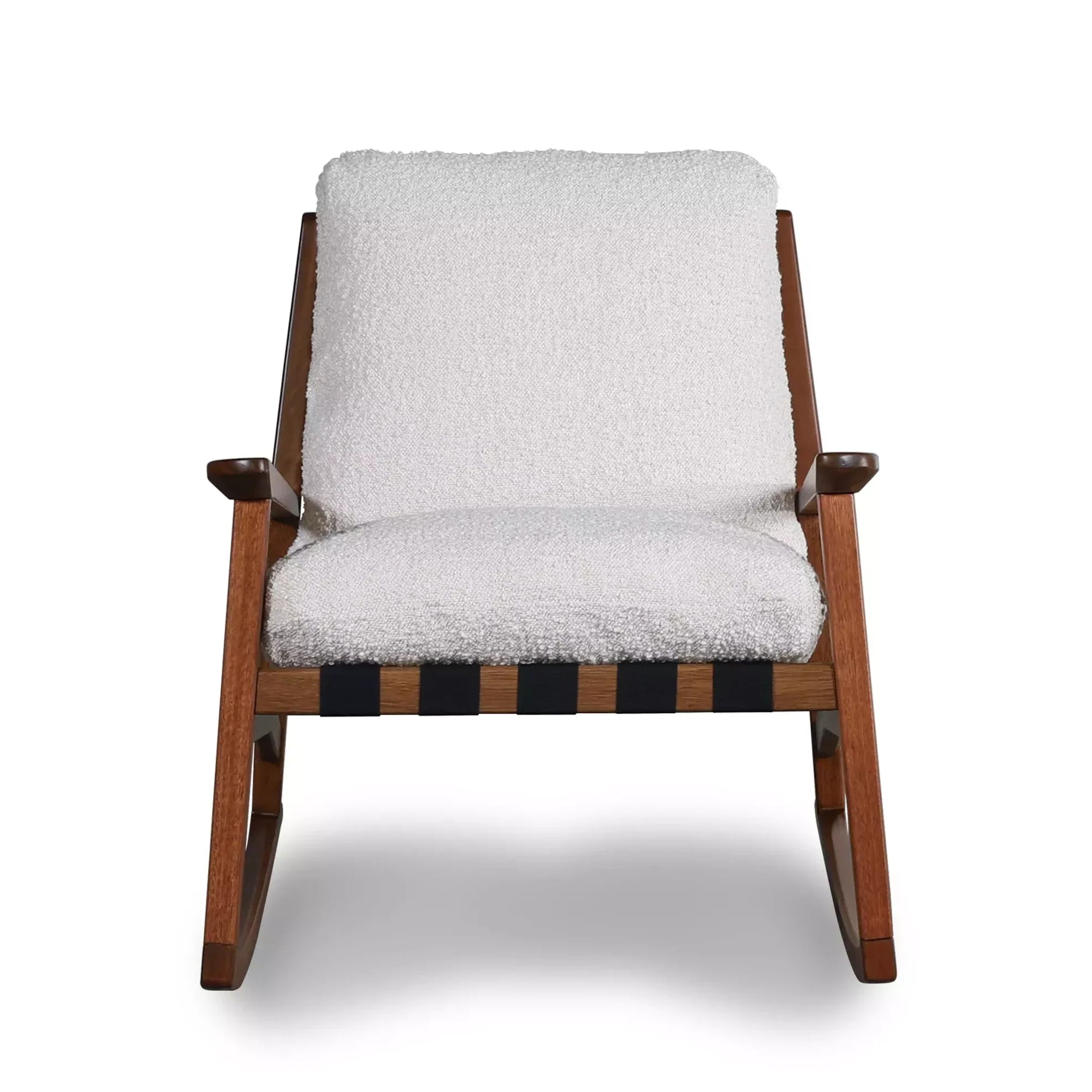 Mid Century Rocking Chair + Ottoman