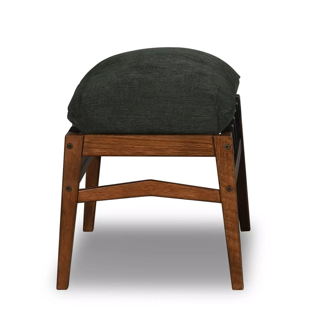 Mid Century Lounge Chair + Ottoman