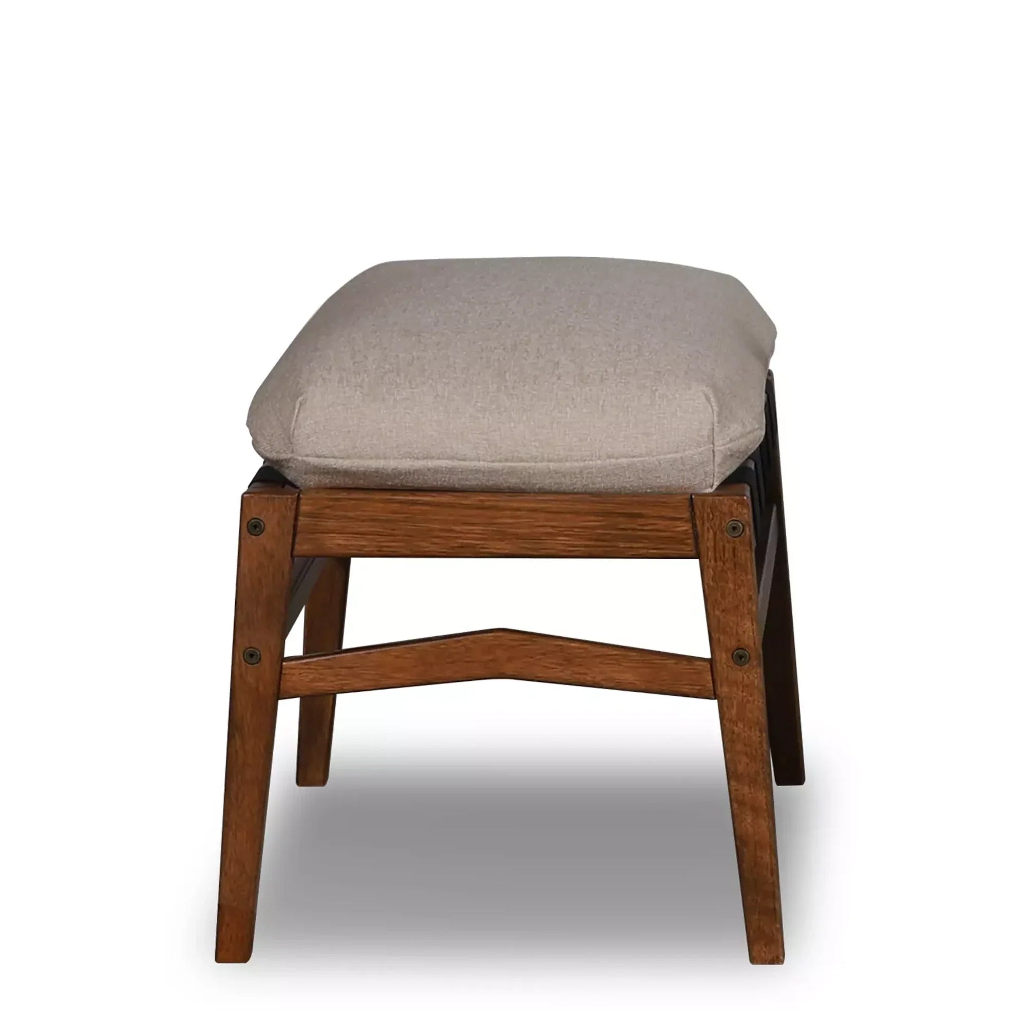 Mid Century Lounge Chair + Ottoman