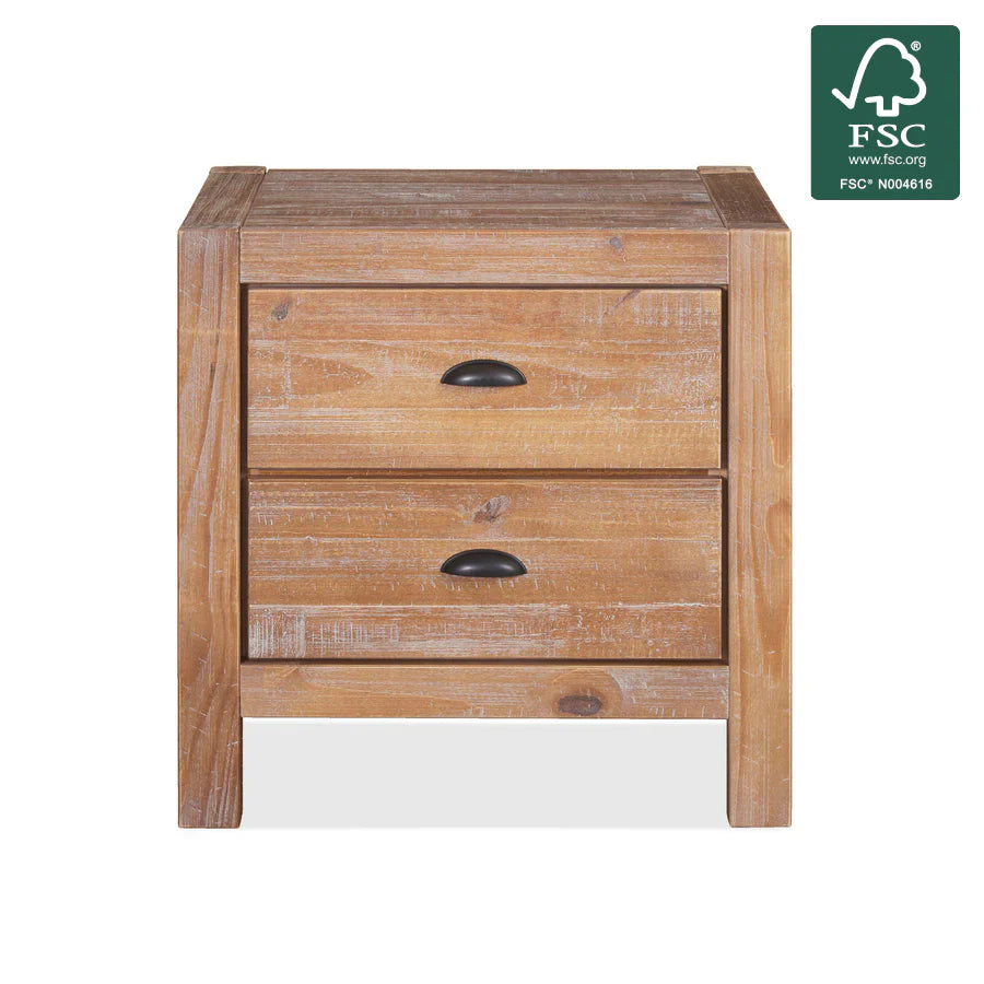 Montauk Two-Drawer Nightstand